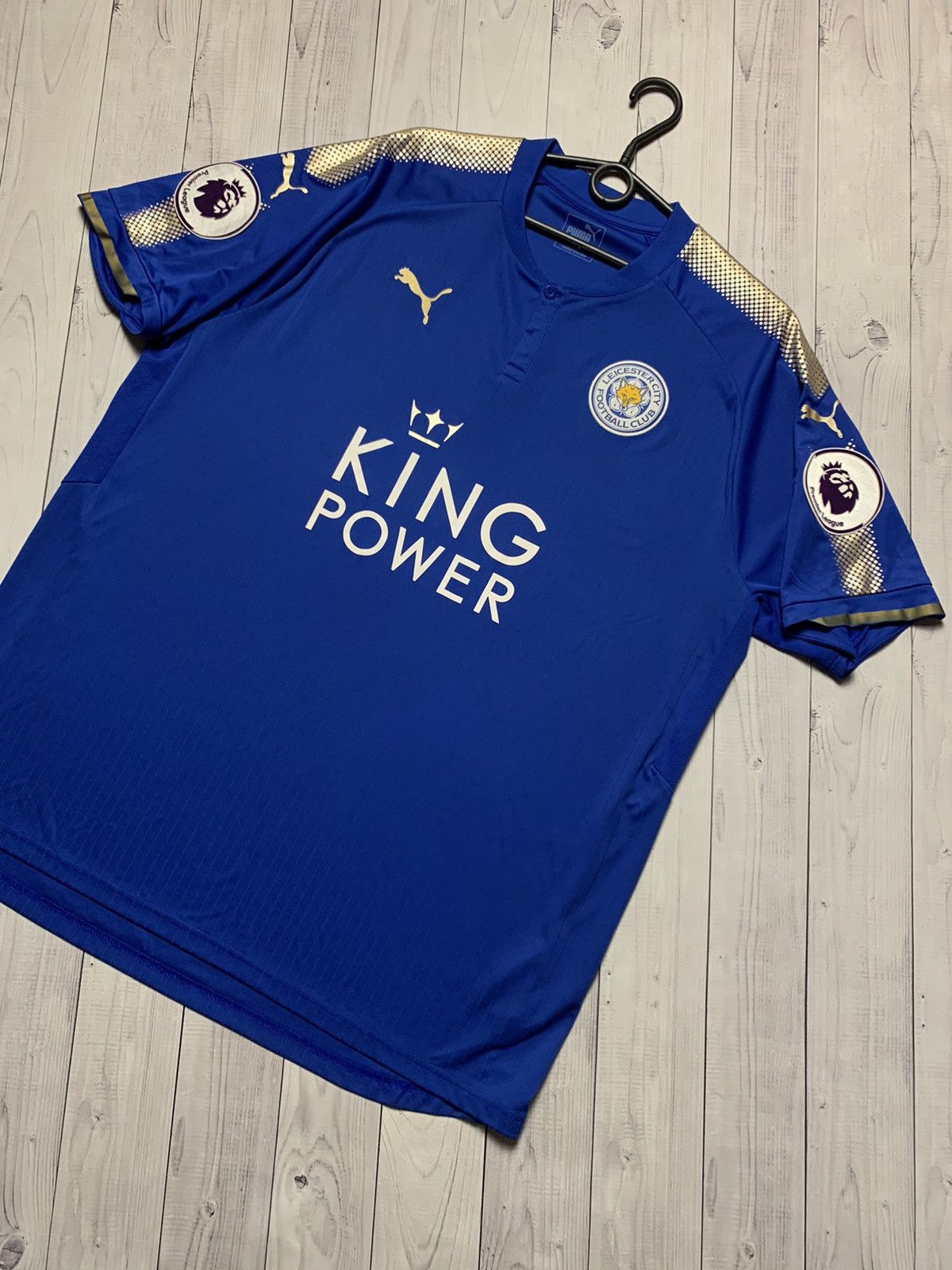 Puma Vintage Soccer jersey Leicester City puma Premier size XXL Size US XXL / EU 58 / 5 - 2 Thumbnail
