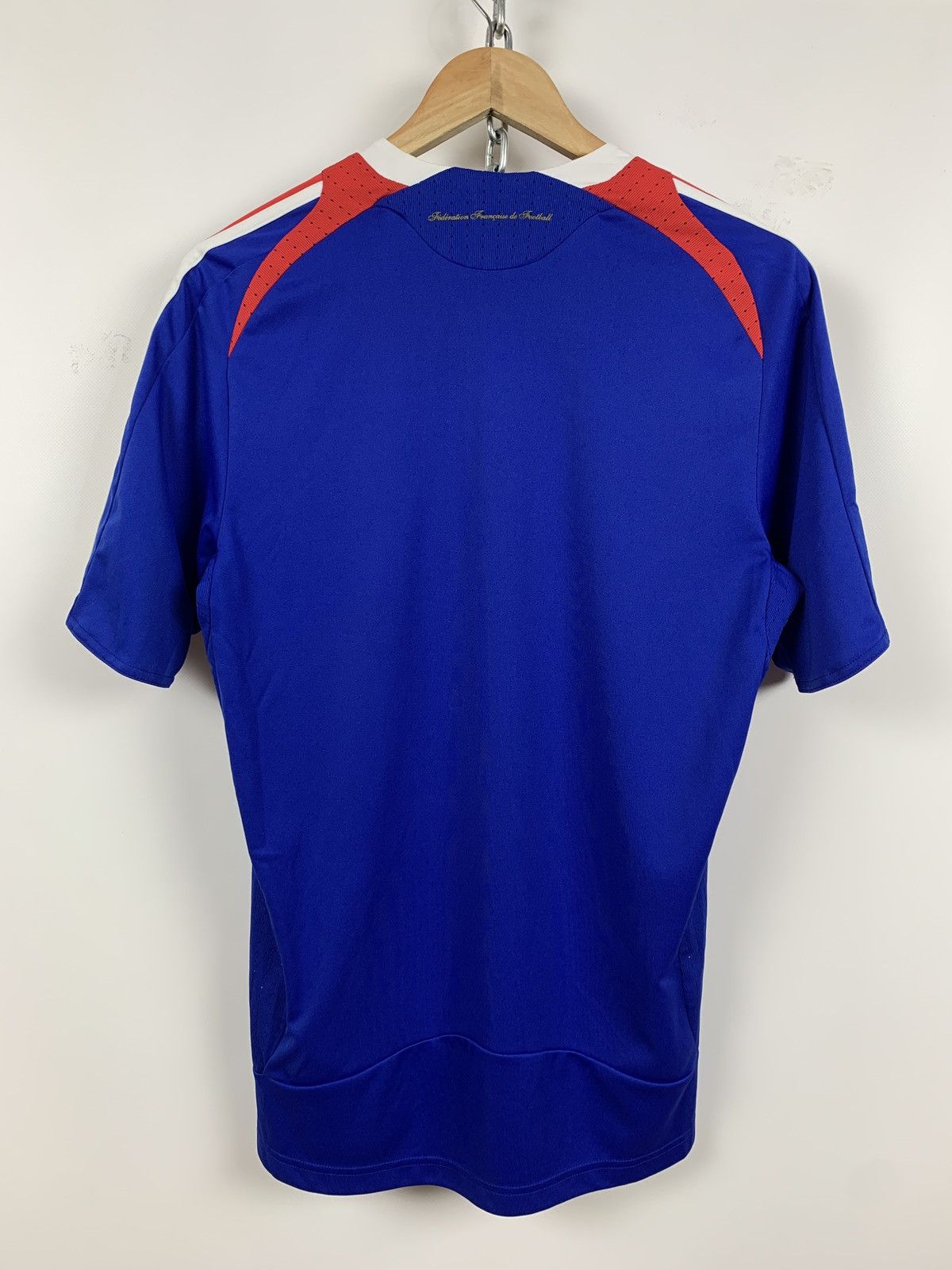 Adidas 2008 Adidas France World Cup Home Soccer Jersey Size US S / EU 44-46 / 1 - 2 Thumbnail