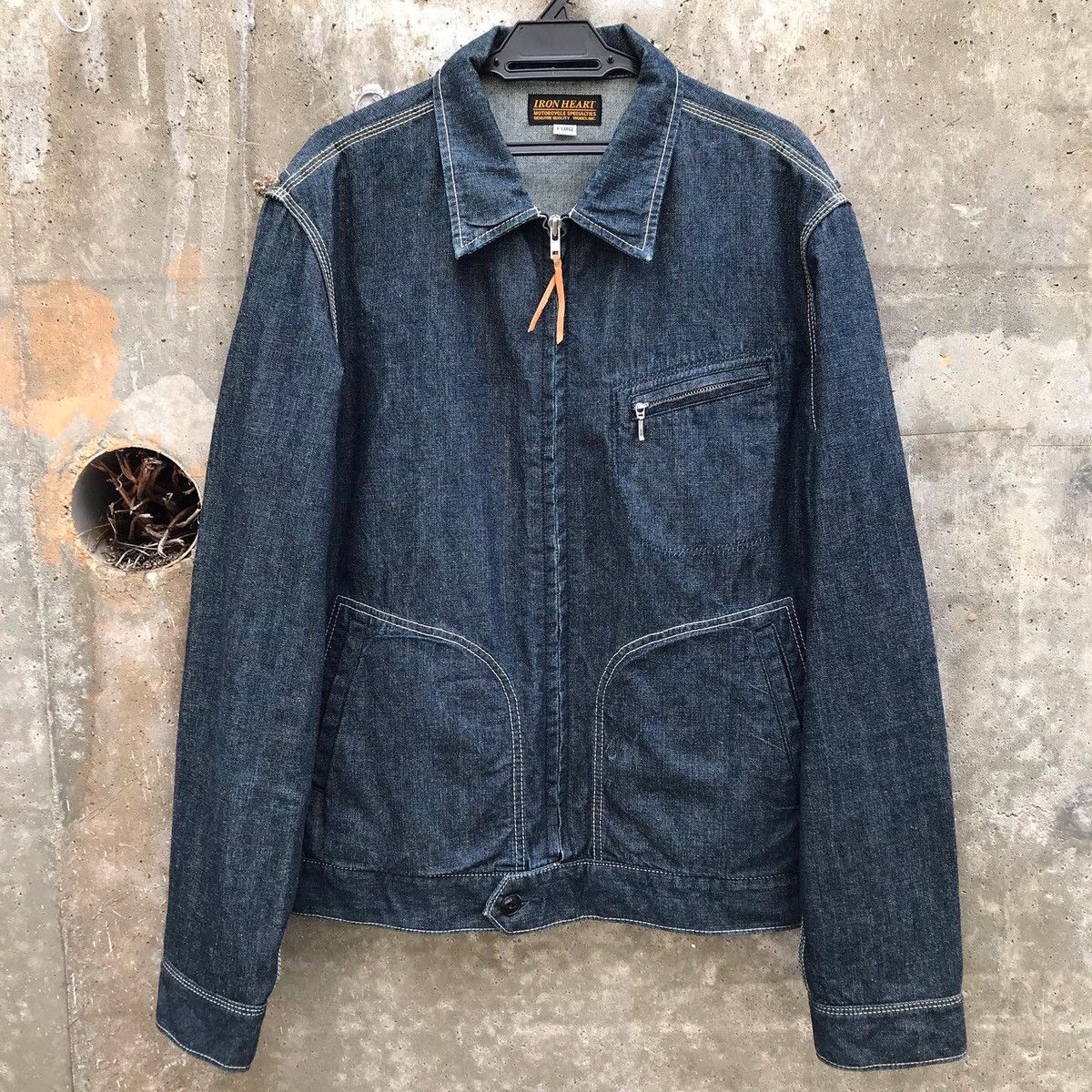 Iron Heart IRON HEART DENIM JACKET Size US XL / EU 56 / 4 - 1 Preview