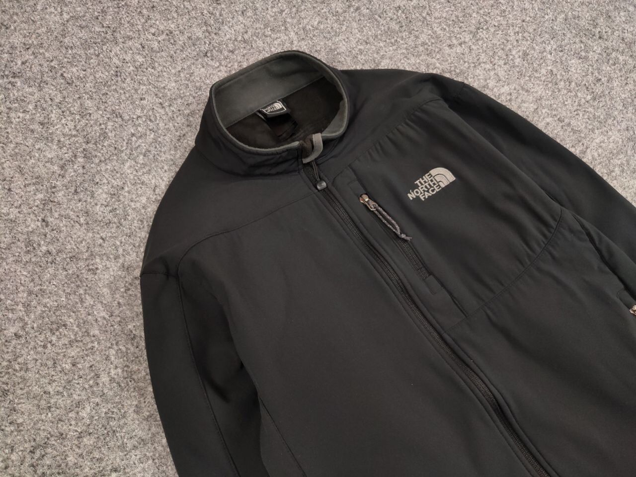 The North Face Vintage 90's The North Face Apex Black Softshell Jacket Size US M / EU 48-50 / 2 - 7 Thumbnail