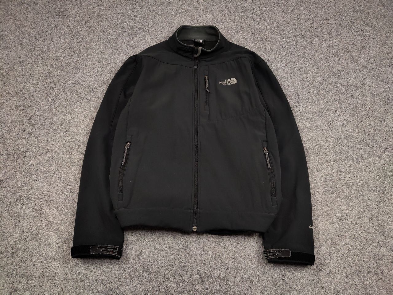 The North Face Vintage 90's The North Face Apex Black Softshell Jacket Size US M / EU 48-50 / 2 - 2 Thumbnail