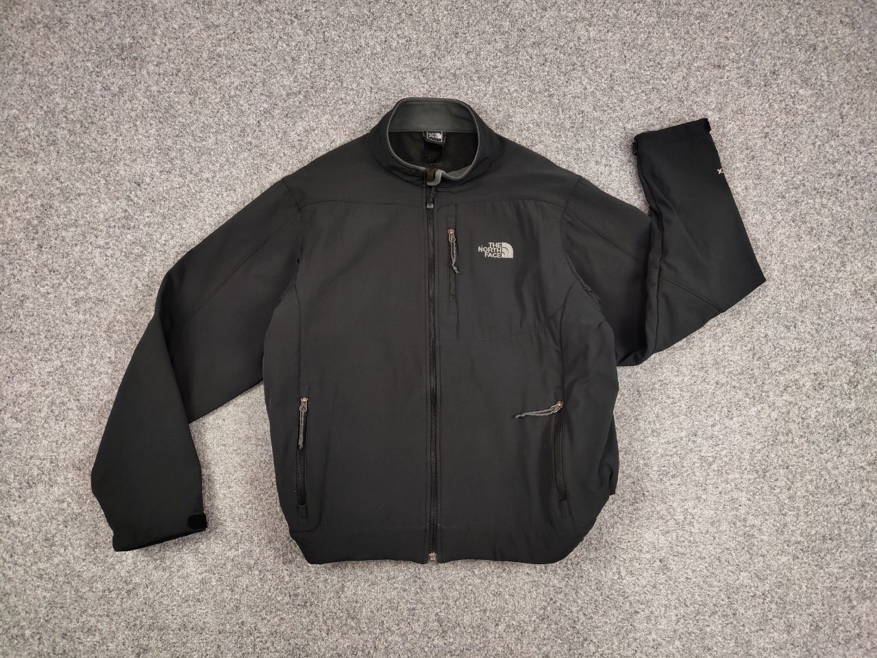 The North Face Vintage 90's The North Face Apex Black Softshell Jacket Size US M / EU 48-50 / 2 - 13 Thumbnail
