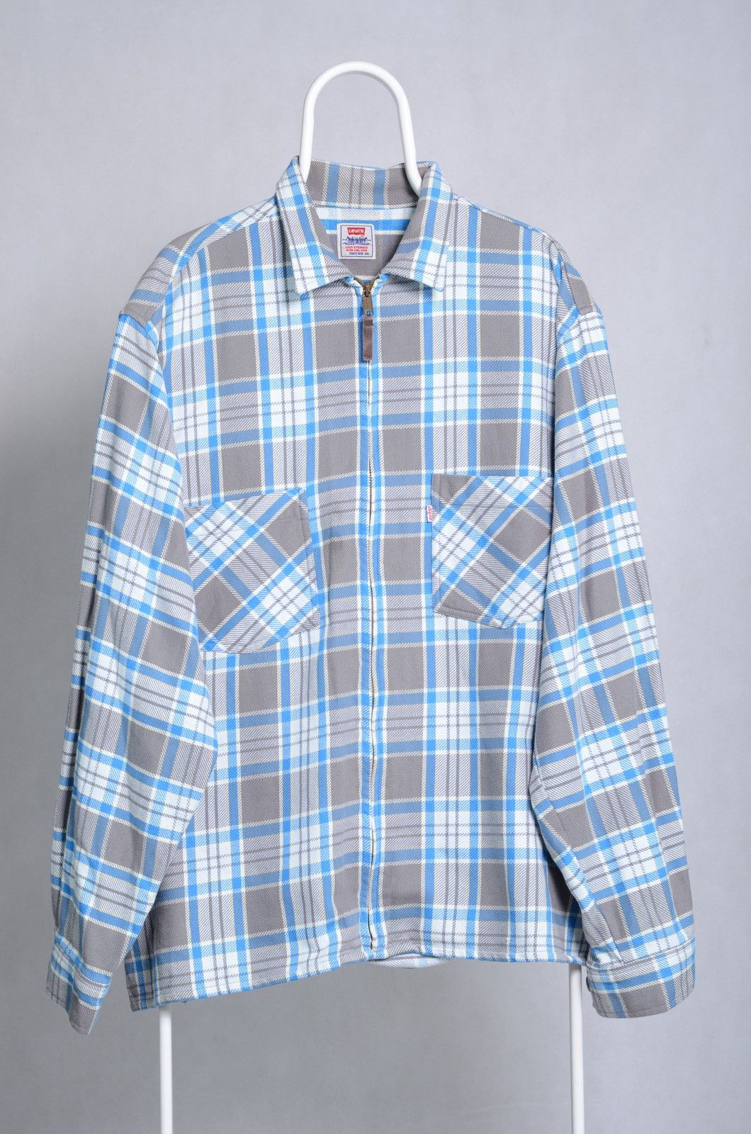 Levi's Vintage LEVIS striped zip over shirt jacket size XXL Size US XXL / EU 58 / 5 - 1 Thumbnail