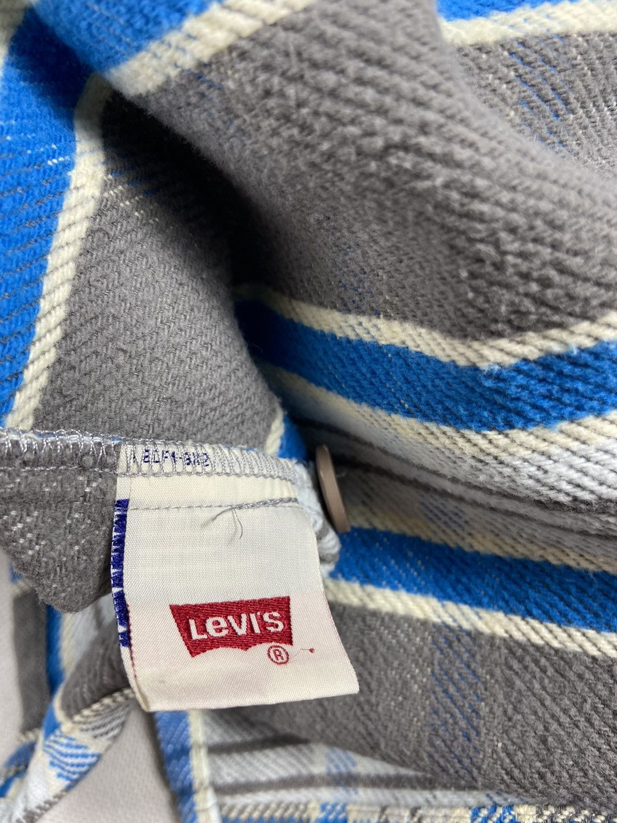 Levi's Vintage LEVIS striped zip over shirt jacket size XXL Size US XXL / EU 58 / 5 - 6 Thumbnail