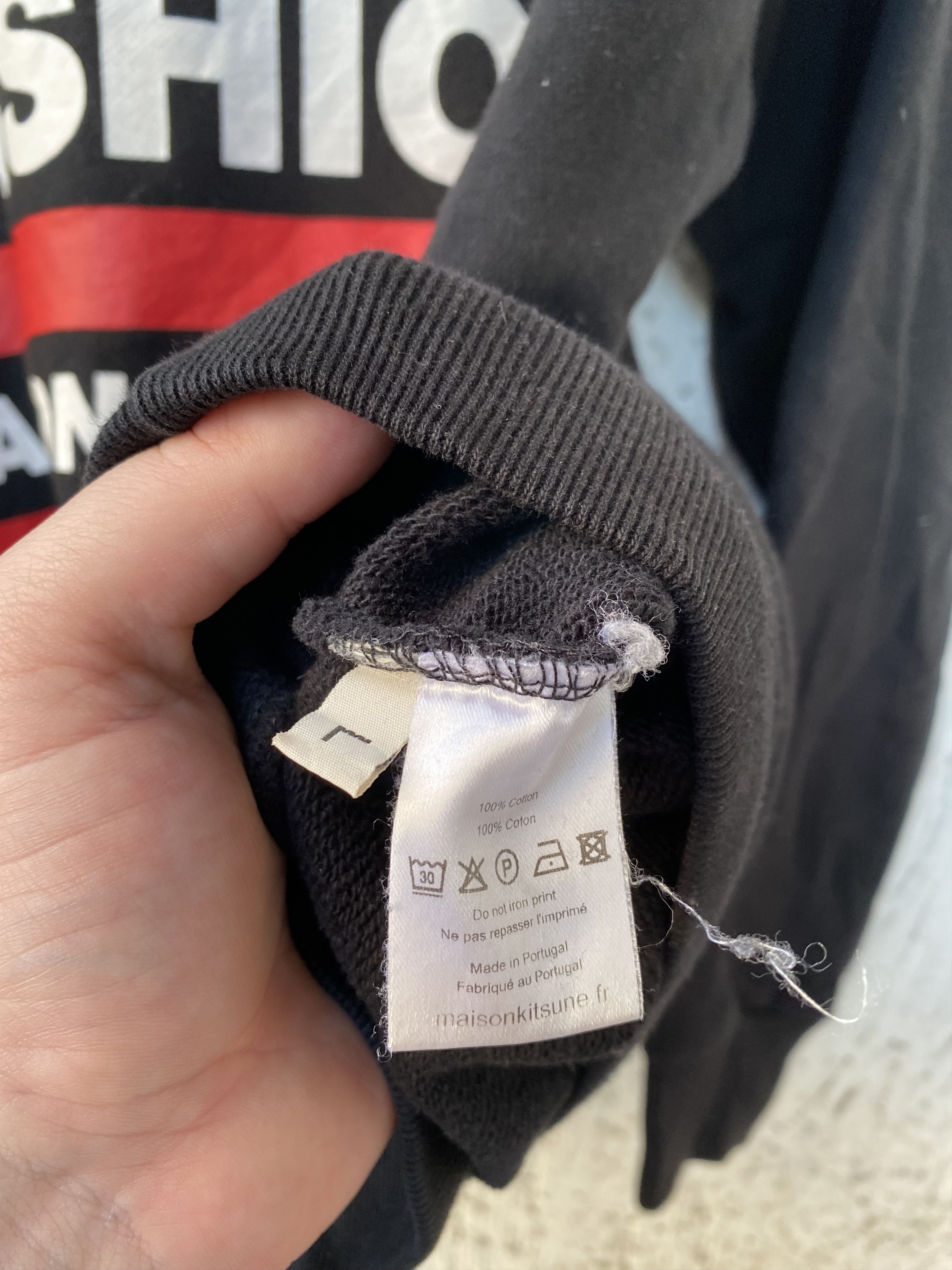 Maison Kitsune music fashion print sweatshirt Size US L / EU 52-54 / 3 - 4 Thumbnail
