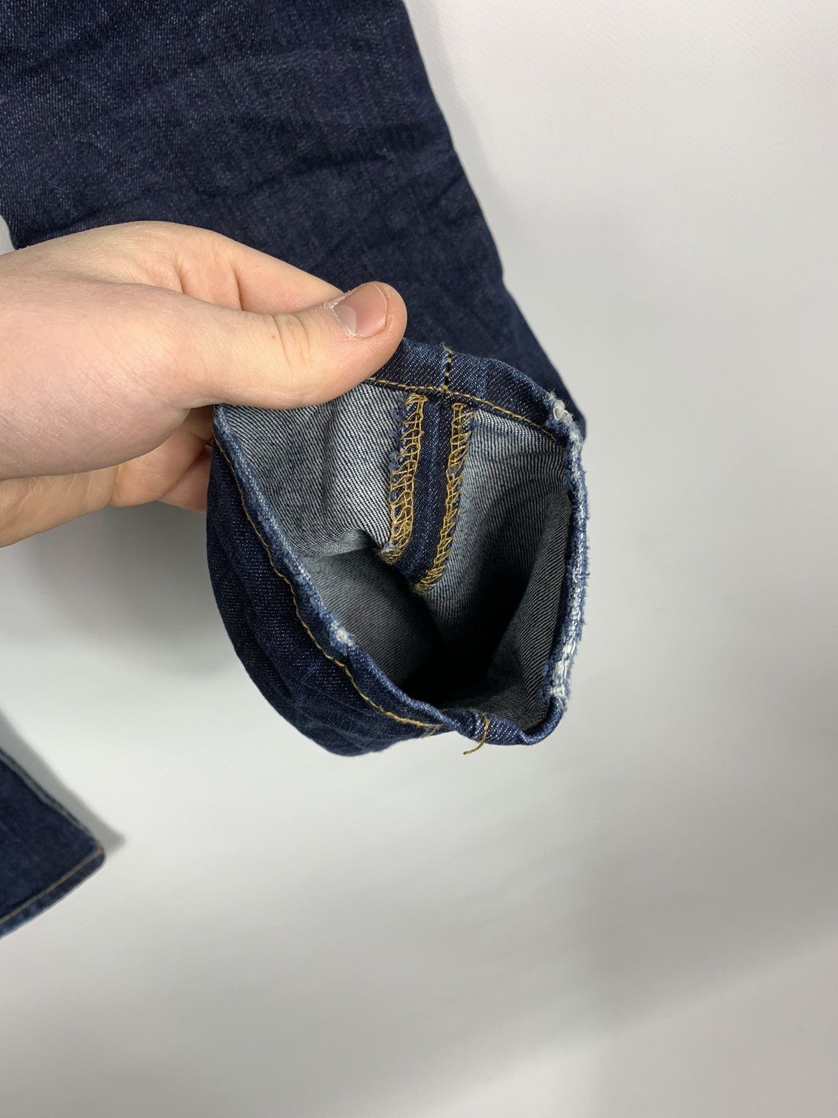 Designer × Dsquared2 Dsquared2 distressed denim jeans Size 42 navy blue pants Size US 30 / EU 46 - 6 Thumbnail