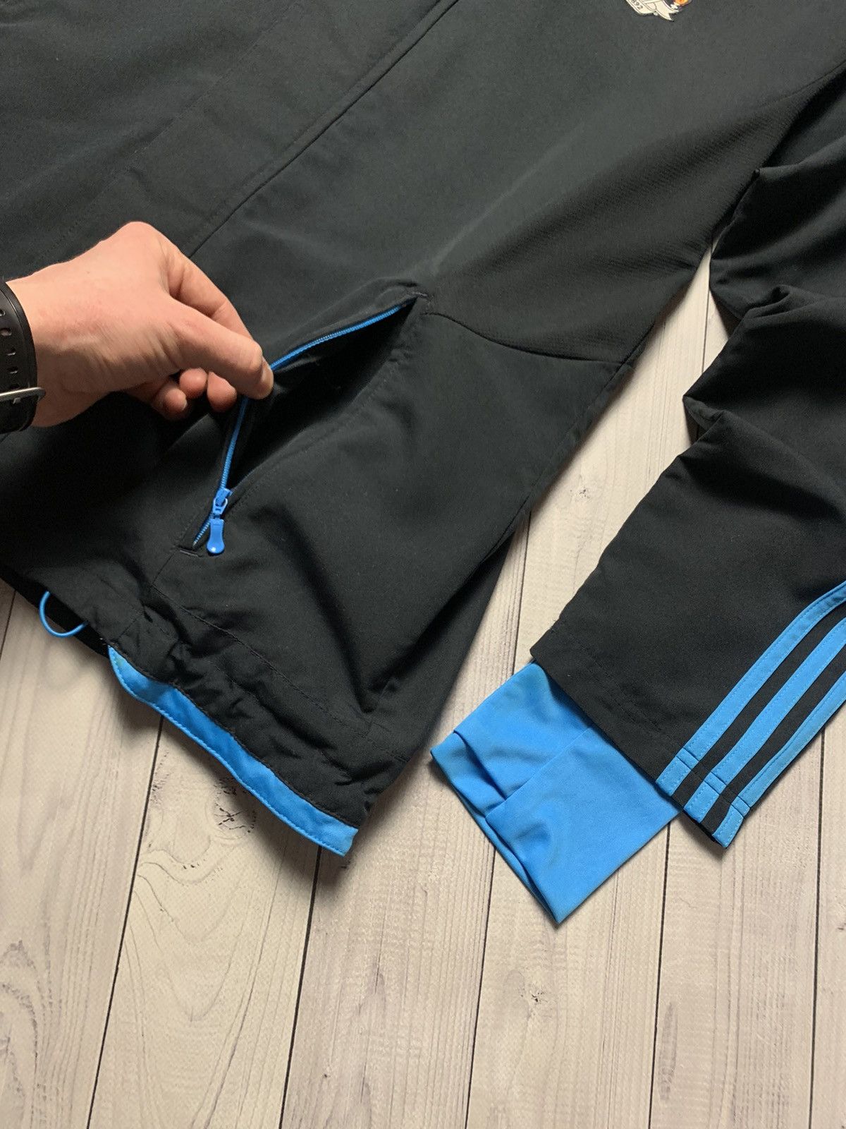 Adidas × Vintage Vintage Liverpool adidas soccer track jacket blue line M Size US M / EU 48-50 / 2 - 4 Thumbnail