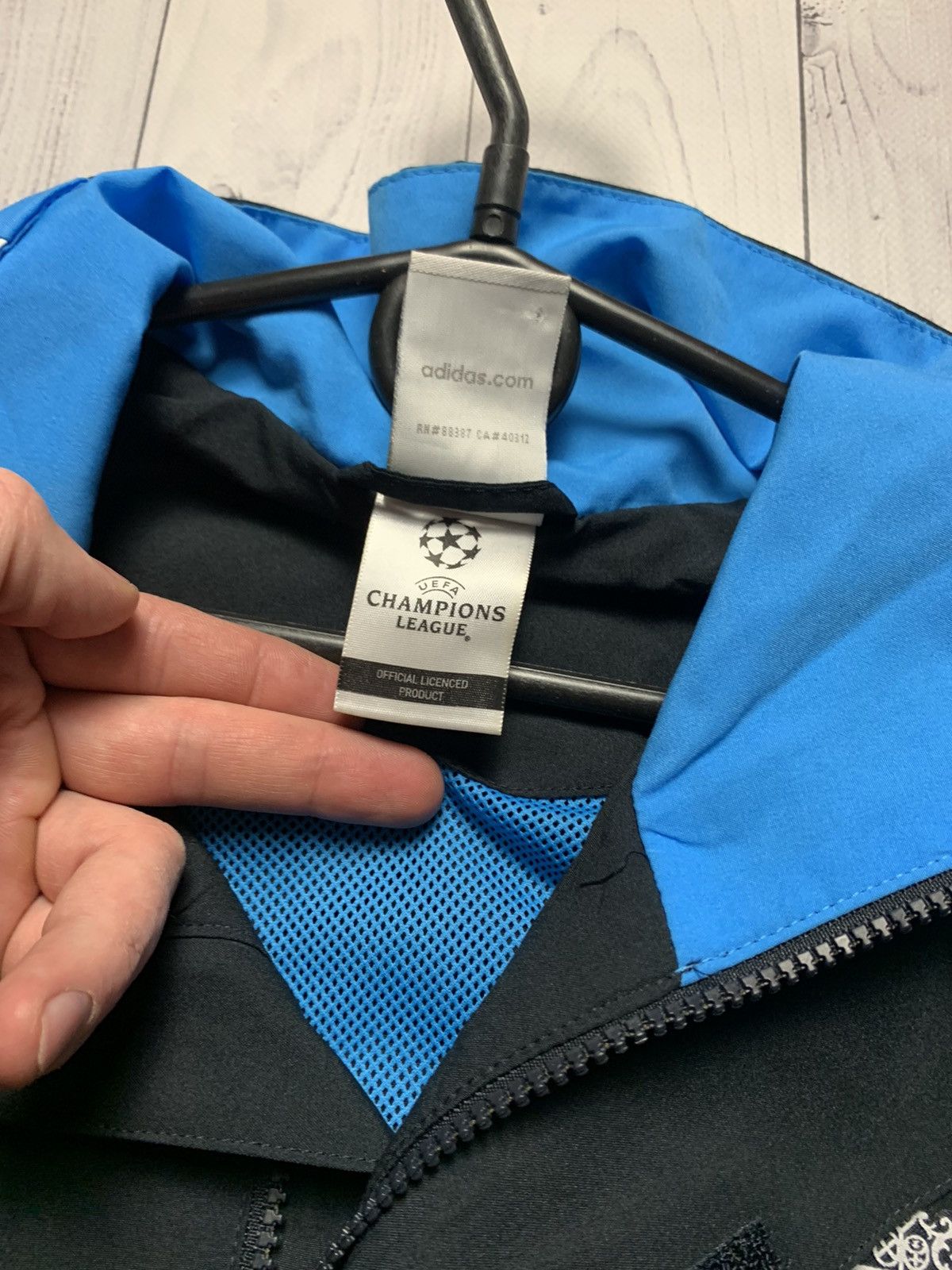 Adidas × Vintage Vintage Liverpool adidas soccer track jacket blue line M Size US M / EU 48-50 / 2 - 7 Thumbnail