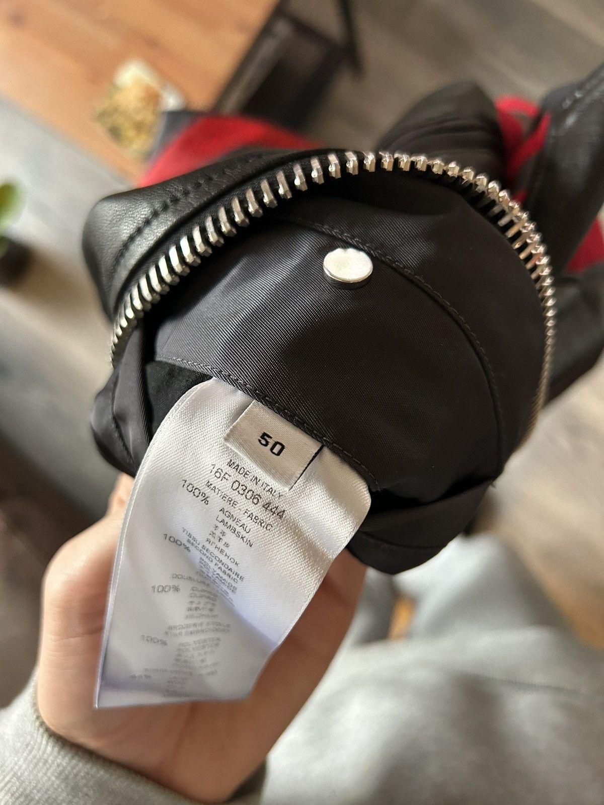 Givenchy Leather Varsity Bomber Jacket Size US M / EU 48-50 / 2 - 11 Thumbnail