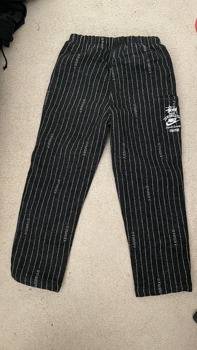 STUSSY&NIKE STRIPE WOOL PANT-