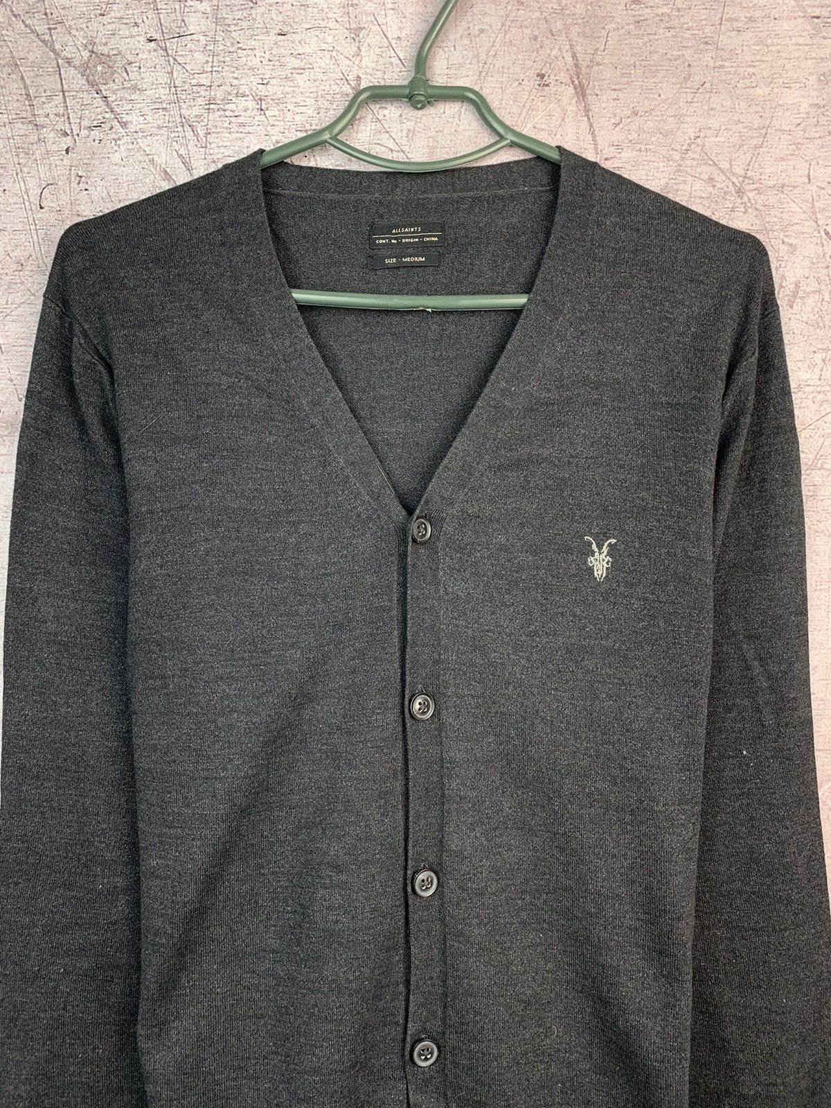 Allsaints Allsaints Mens Fritz Cardigan Size US M / EU 48-50 / 2 - 2 Thumbnail