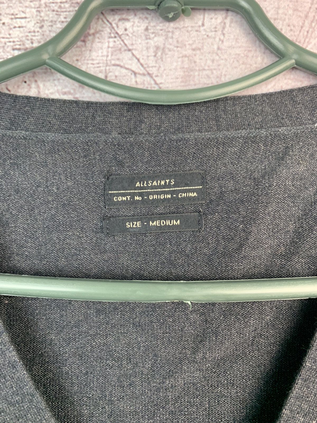 Allsaints Allsaints Mens Fritz Cardigan Size US M / EU 48-50 / 2 - 5 Thumbnail
