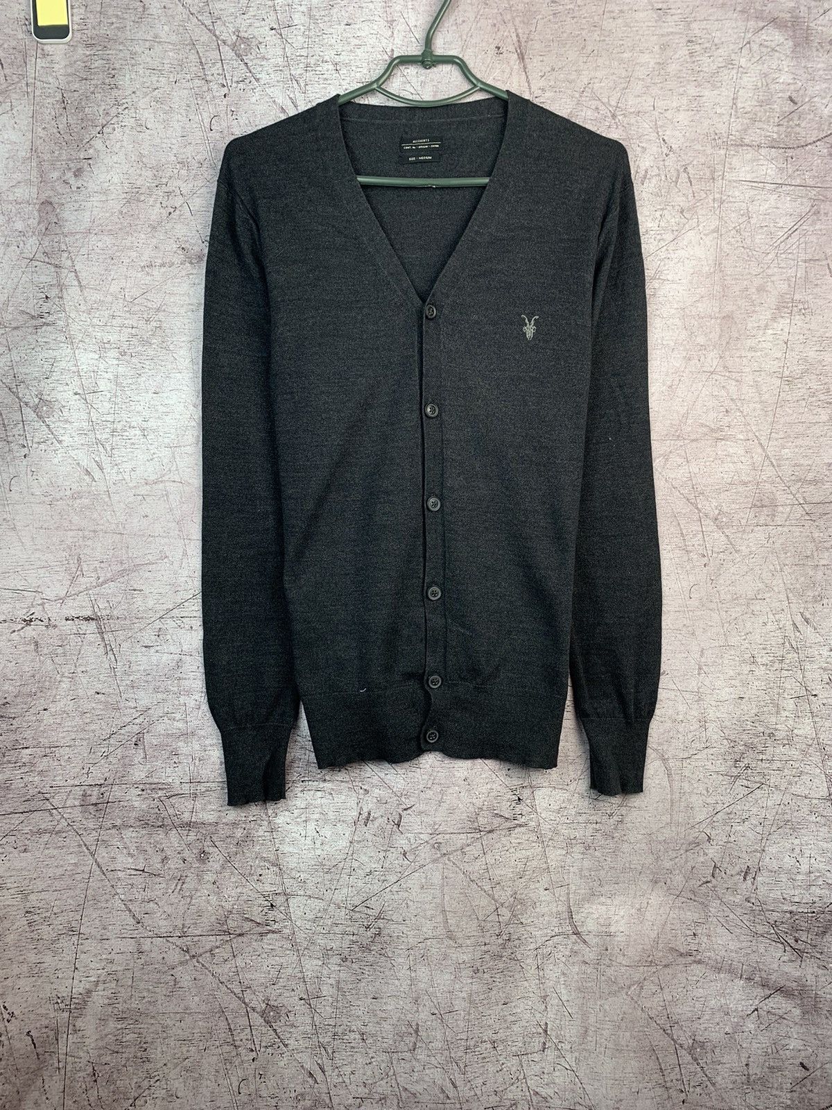 Allsaints Allsaints Mens Fritz Cardigan Size US M / EU 48-50 / 2 - 1 Thumbnail