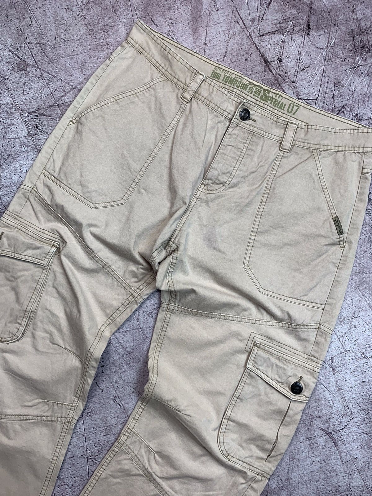Vintage Vintage Tactical Topm Tompson Cargo Pants Size US 34 / EU 50 - 4 Thumbnail