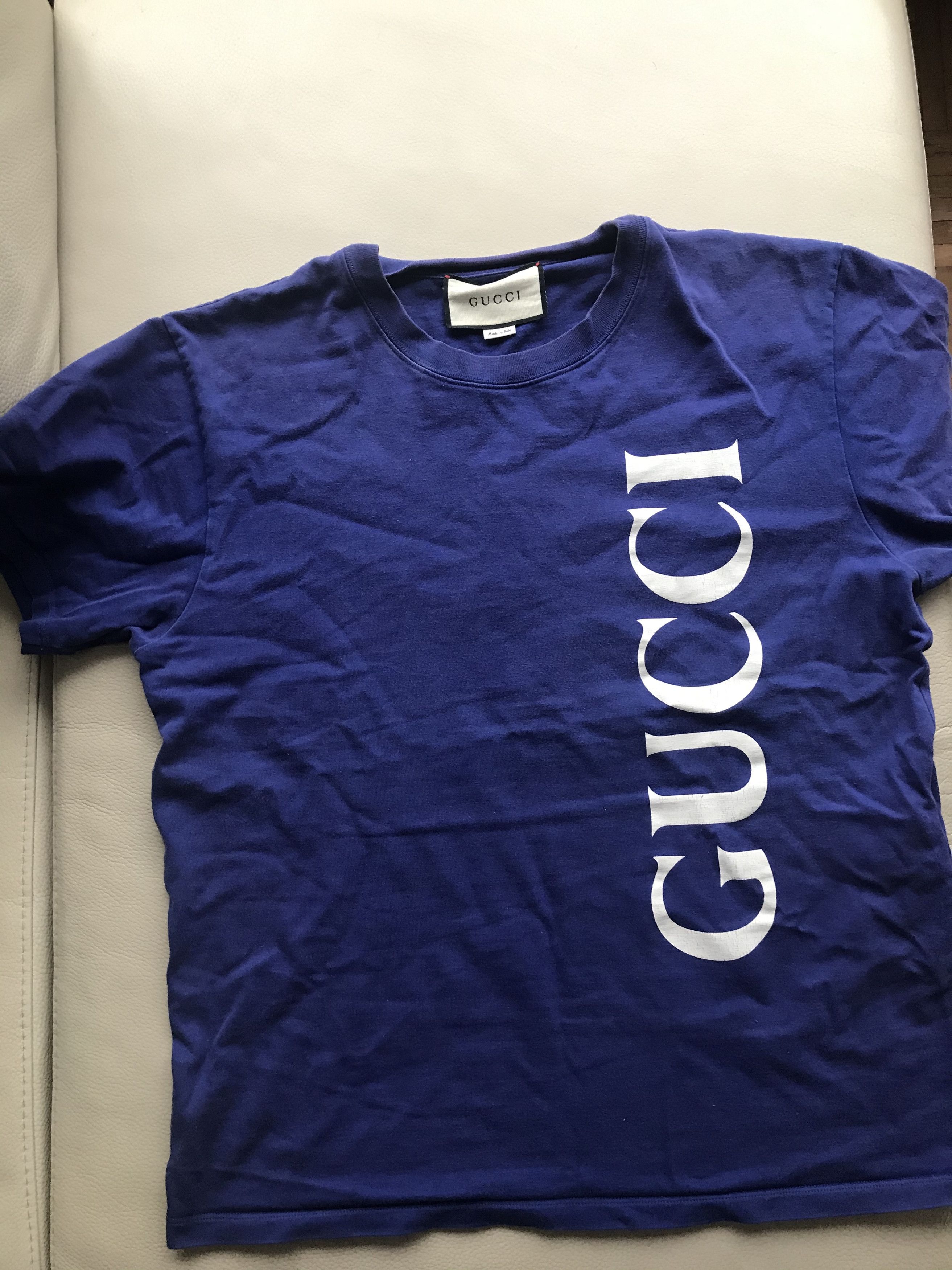 image of Gucci Shirt Blue Xs, Men's