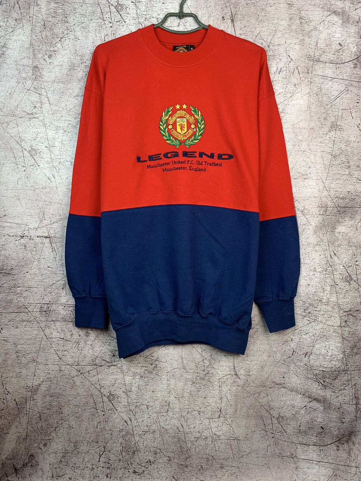 Vintage Vintage Manchester United Sweatshirt 90s Grailed