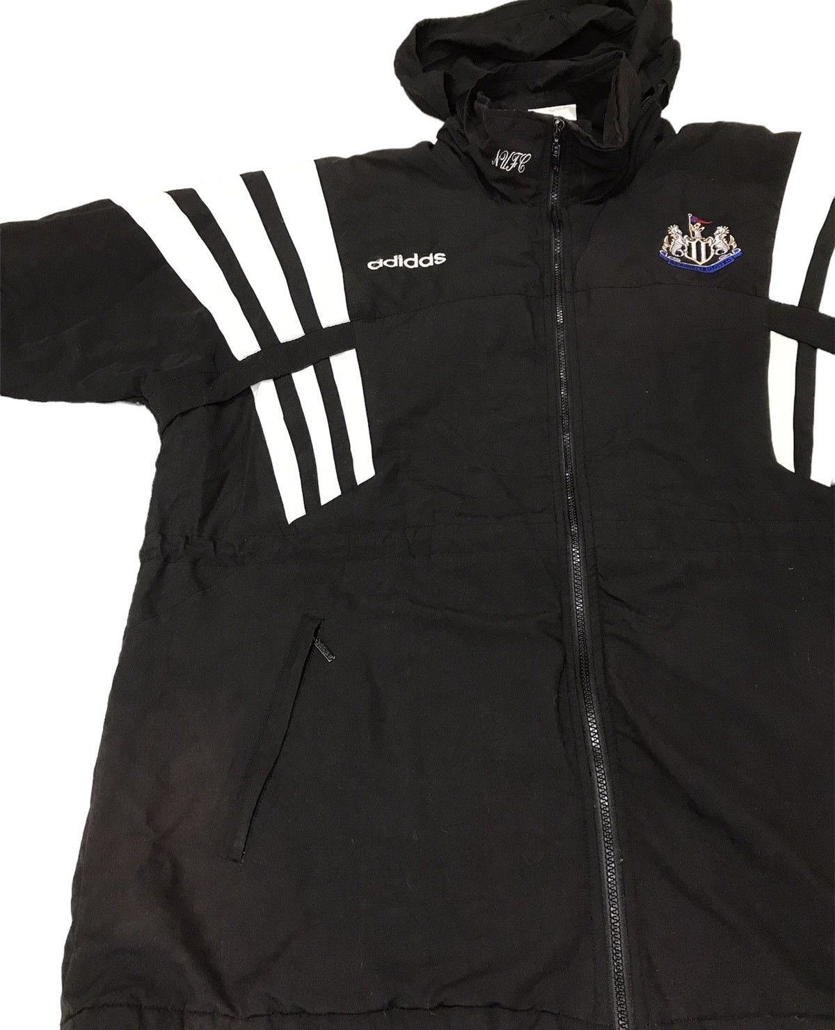 Adidas × Vintage Vintage adidas jacket newcastle united Size US XL / EU 56 / 4 - 6 Thumbnail