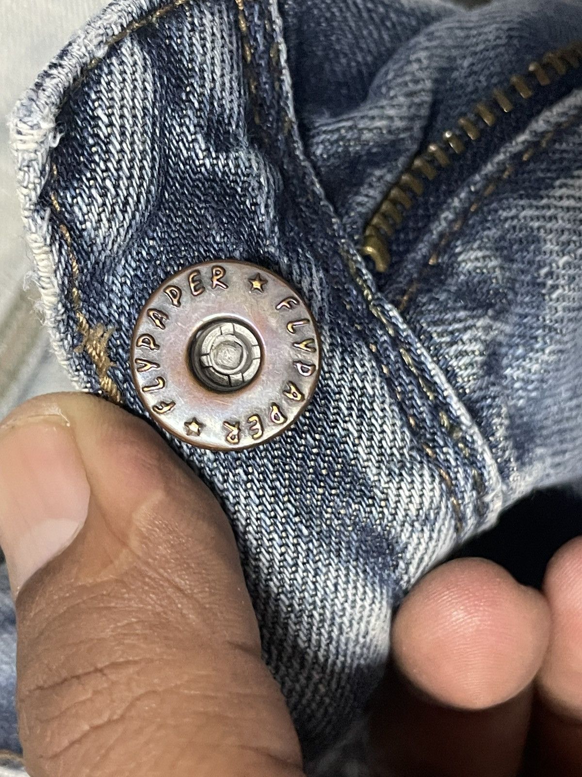 🔥Chromehearts Inspired Flypaper Denim Jeans Straight cut🔥