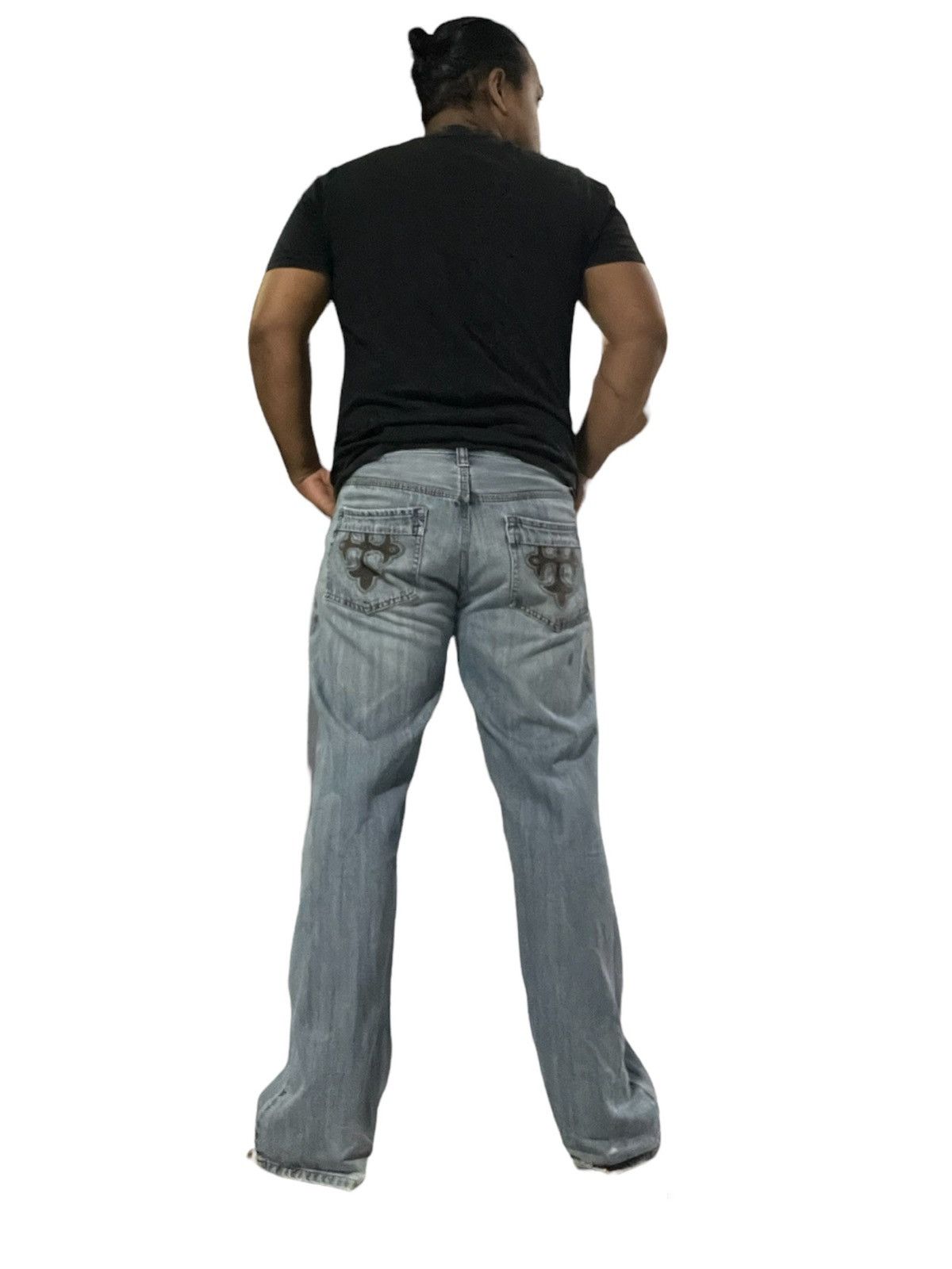 🔥Chromehearts Inspired Flypaper Denim Jeans Straight cut🔥