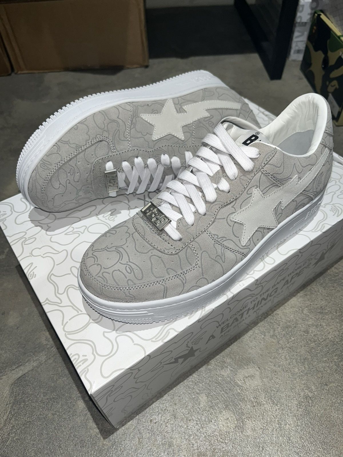 Bape Bape x Solebox Bapesta Size US 8 / EU 41 - 1 Thumbnail
