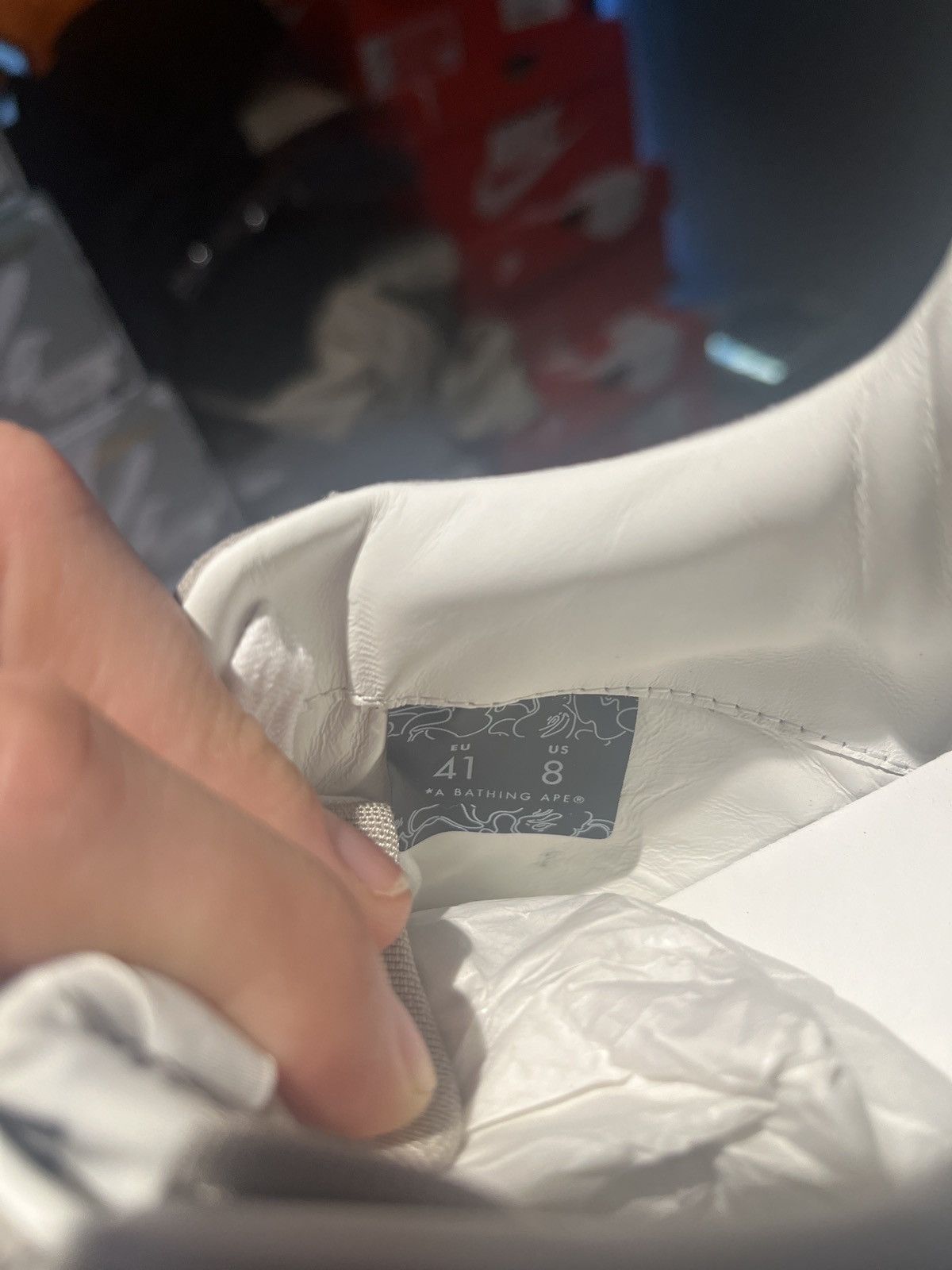 Bape Bape x Solebox Bapesta Size US 8 / EU 41 - 7 Thumbnail