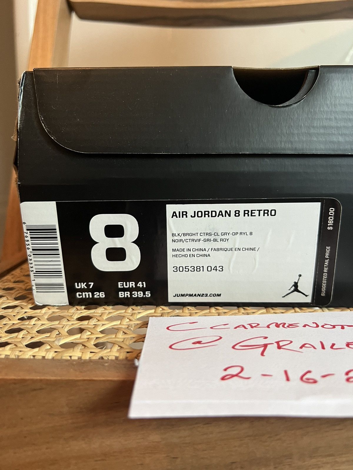 Jordan Brand Jordan 8 Retro Phoenix Suns Size US 8 / EU 41 - 13 Thumbnail