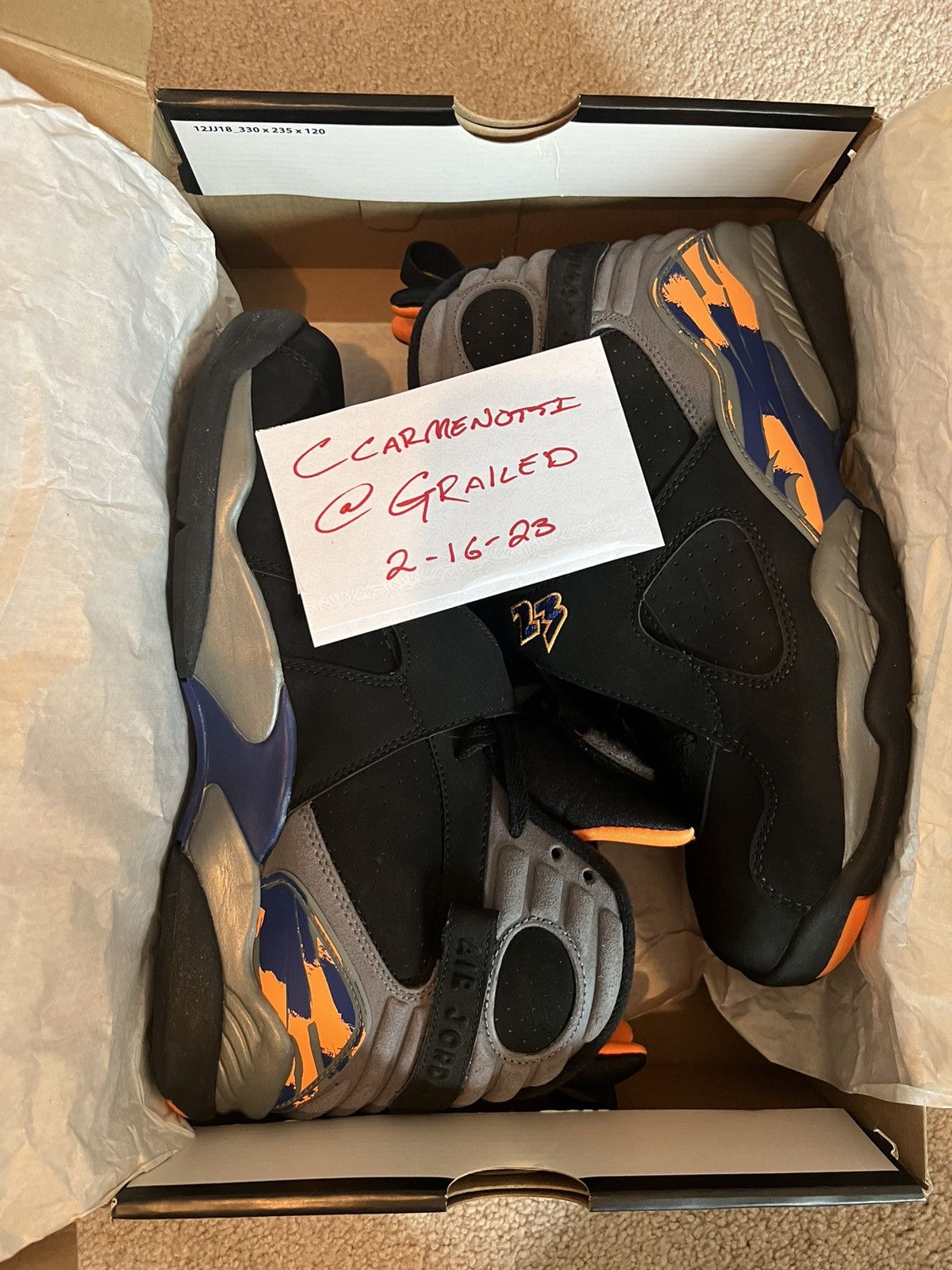 Jordan Brand Jordan 8 Retro Phoenix Suns Size US 8 / EU 41 - 12 Thumbnail