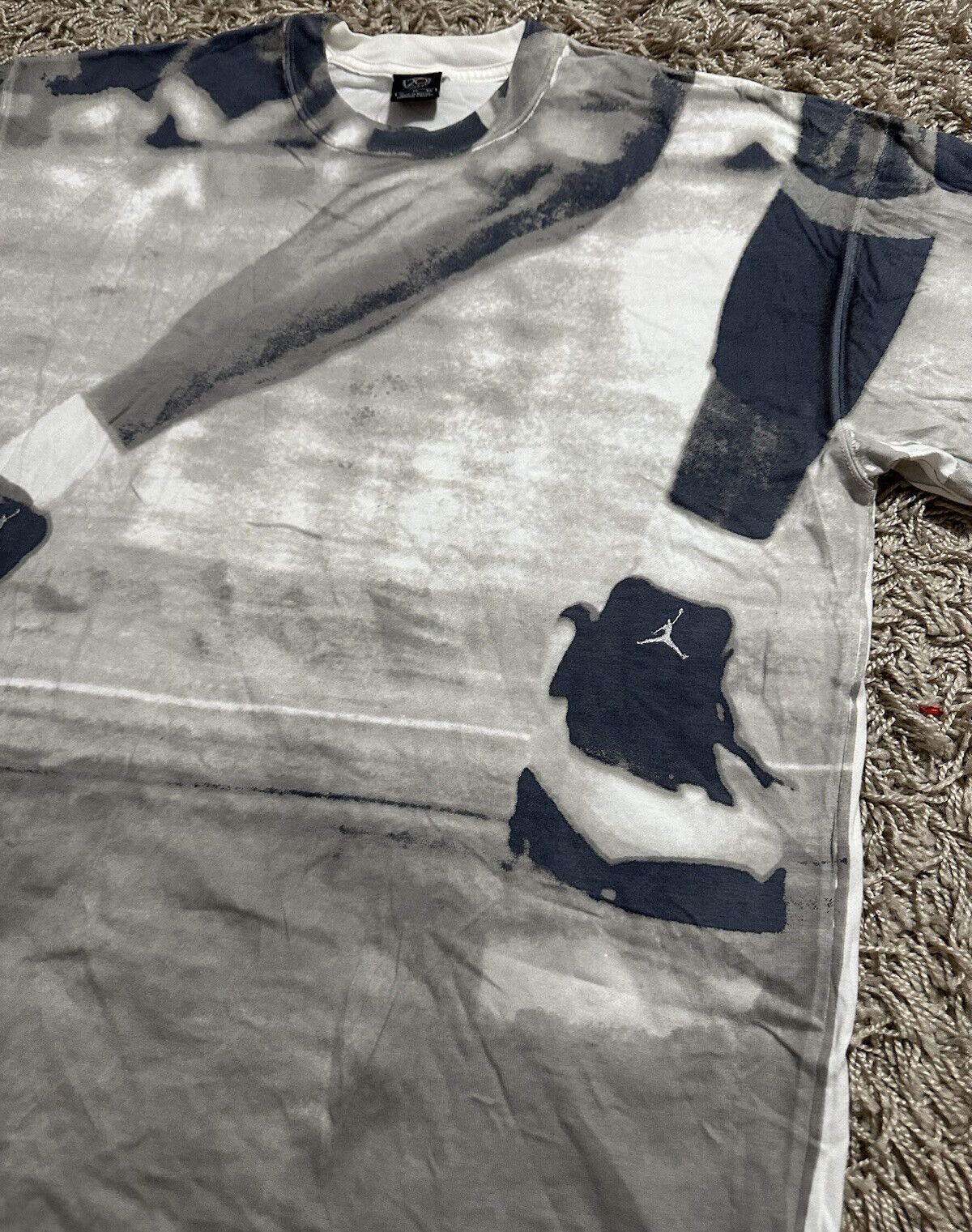 XL NIKE VINTAGE AIR JORDAN 10 X STEEL GREY SHIRT