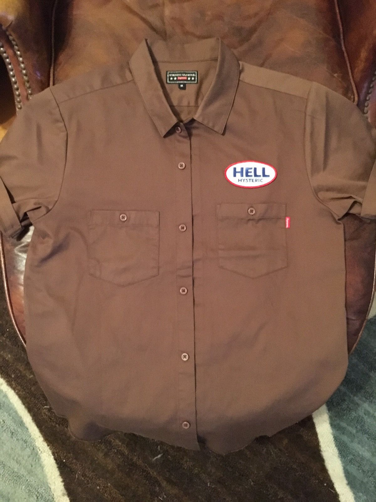 Supreme Hell Work Shirt | Grailed