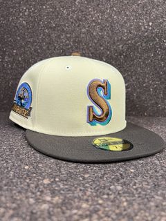 Seattle Mariners MLB Authentic Collection New Era 59Fifty Trident Hat Cap 7  1/8