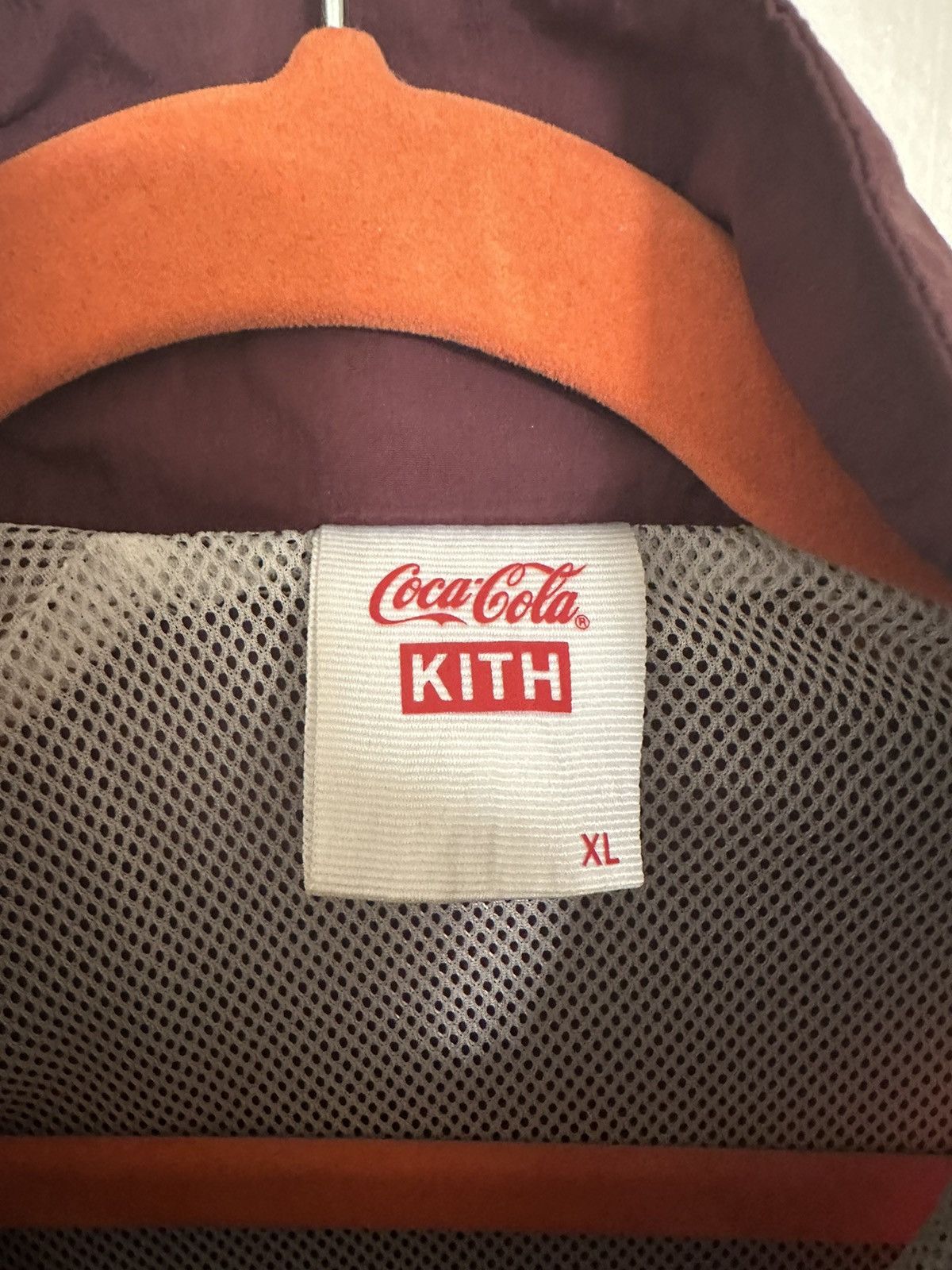 Kith Kith x Coca Cola Quarter Zip Nylon Windbreaker | Grailed