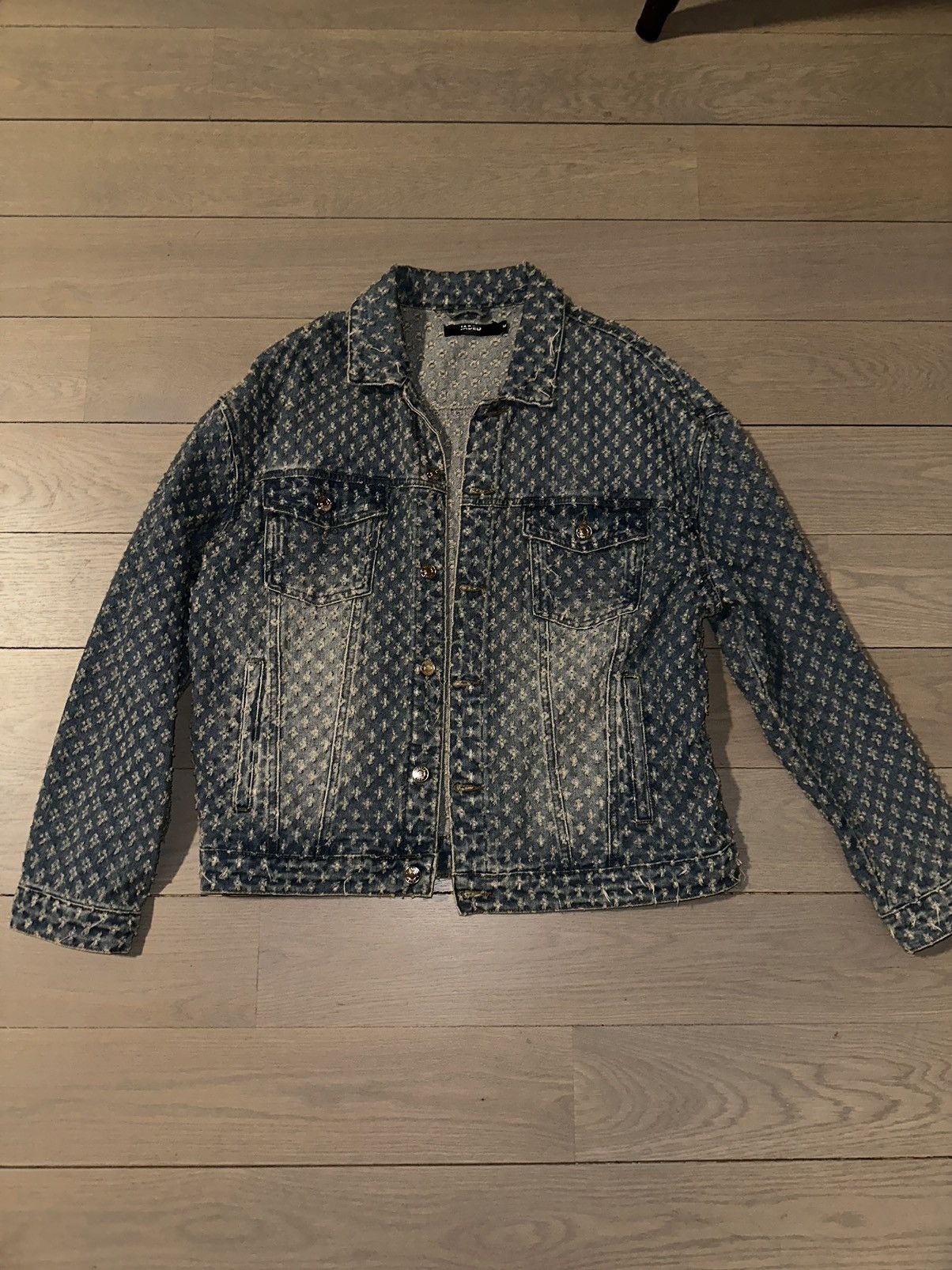 Jaded London Jaded London Destroyed Denim Jacket Size US M / EU 48-50 / 2 - 1 Thumbnail