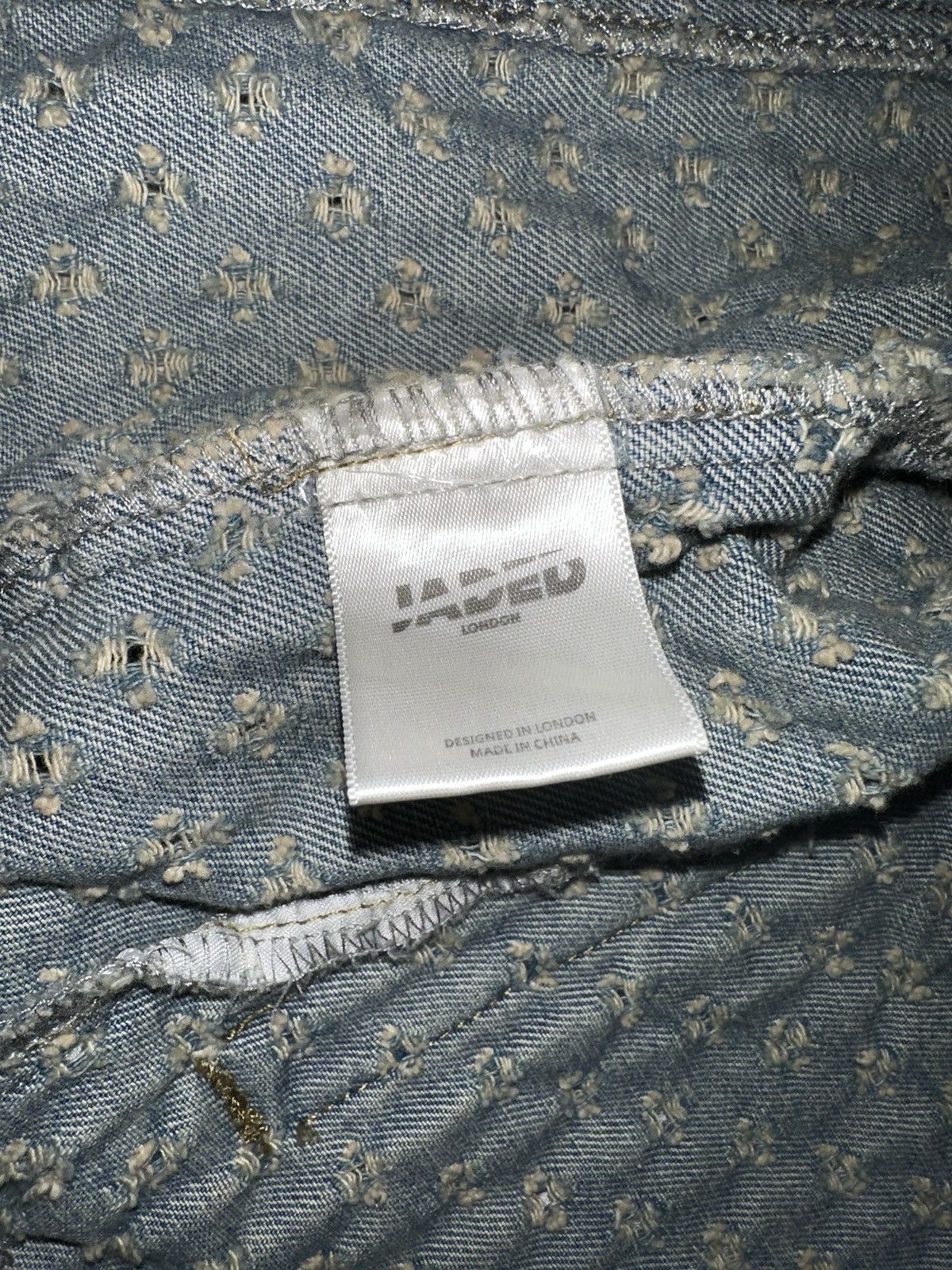 Jaded London Jaded London Destroyed Denim Jacket Size US M / EU 48-50 / 2 - 4 Thumbnail