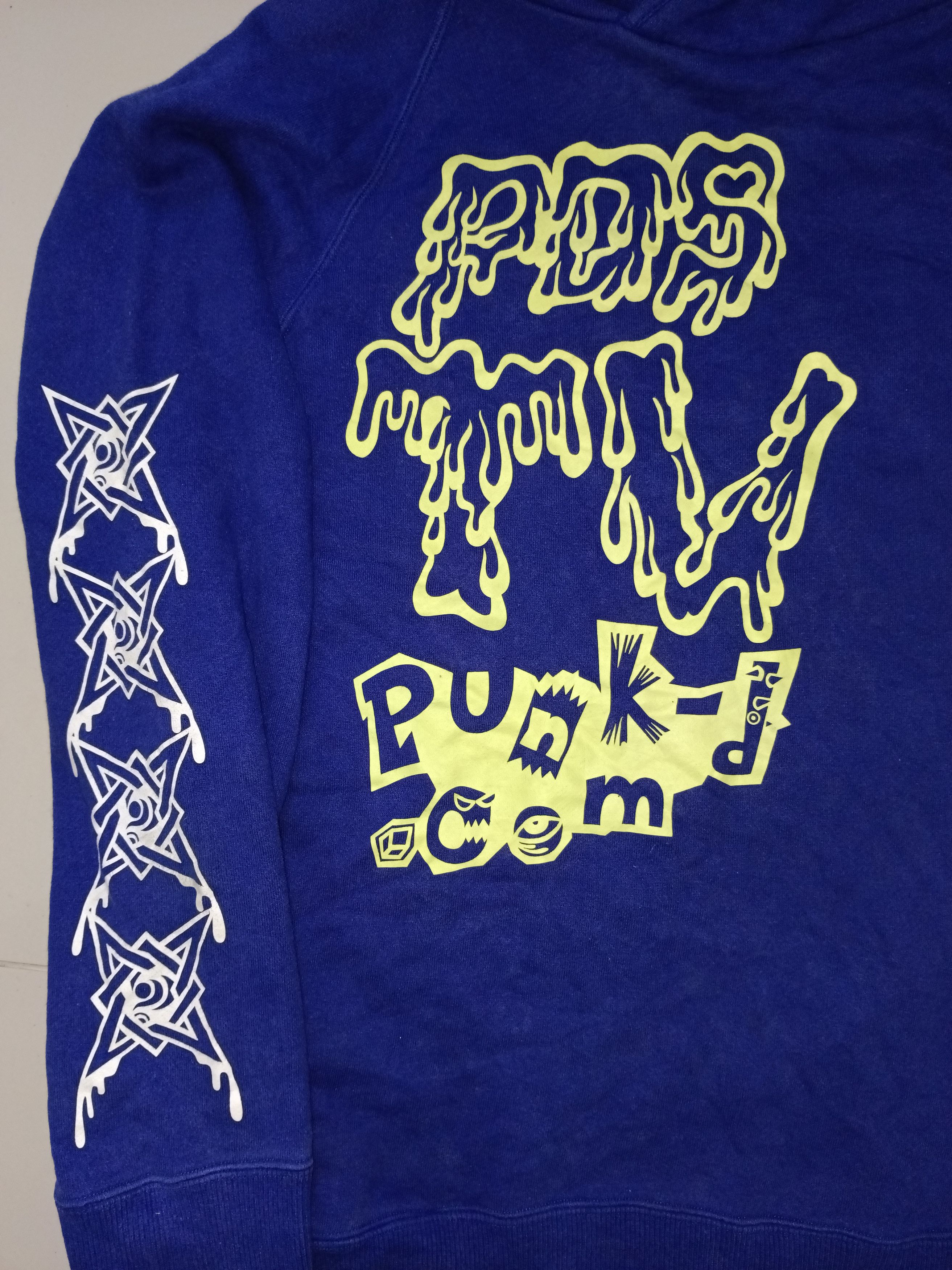 Japanese Brand Vintage 90s Punk Drunkers Japanese Streetwear Hoodie Size US L / EU 52-54 / 3 - 4 Thumbnail