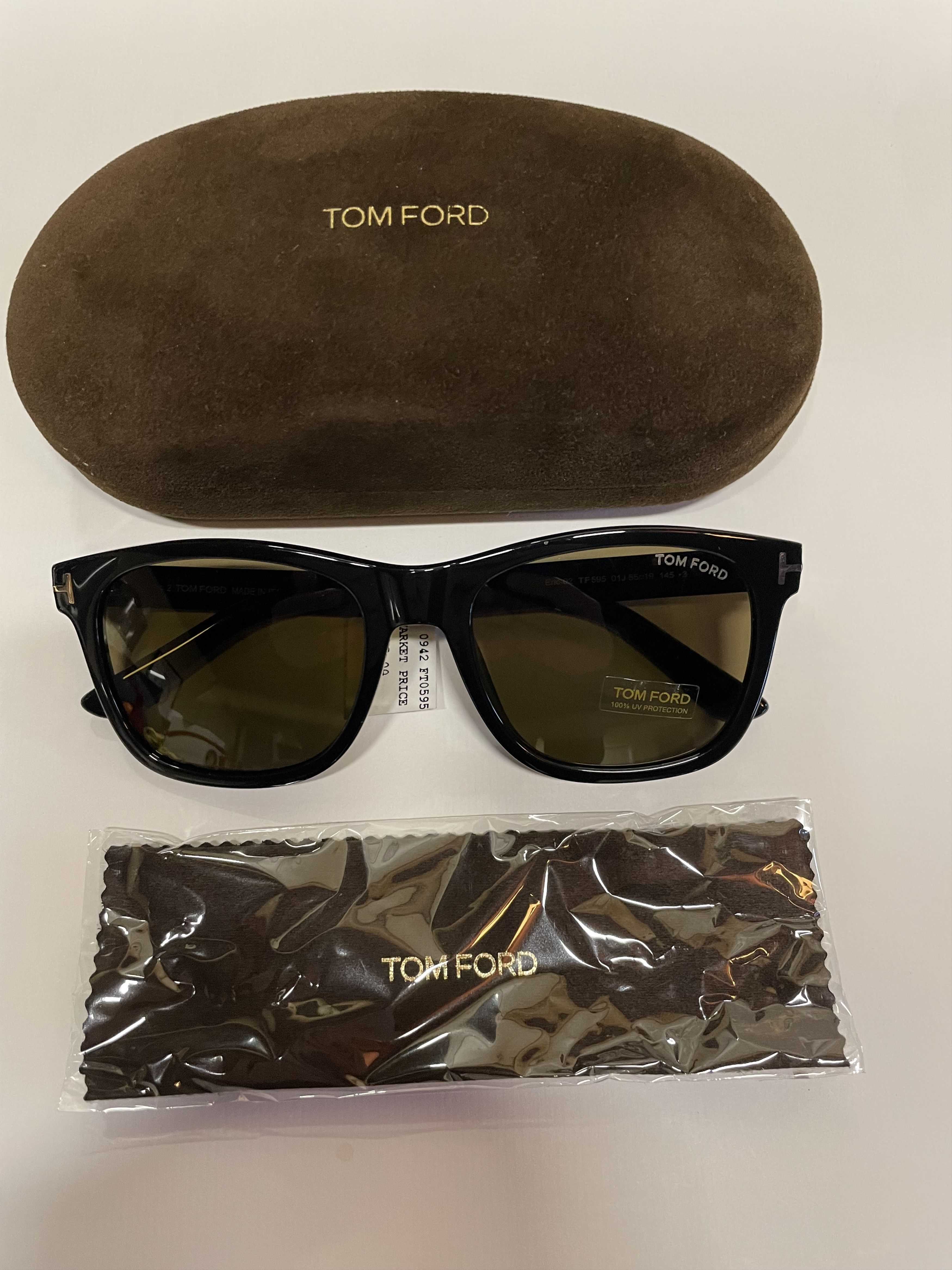 Tom Ford TOM FORD Eric Square Acetate Sunglasses Size ONE SIZE - 8 Thumbnail