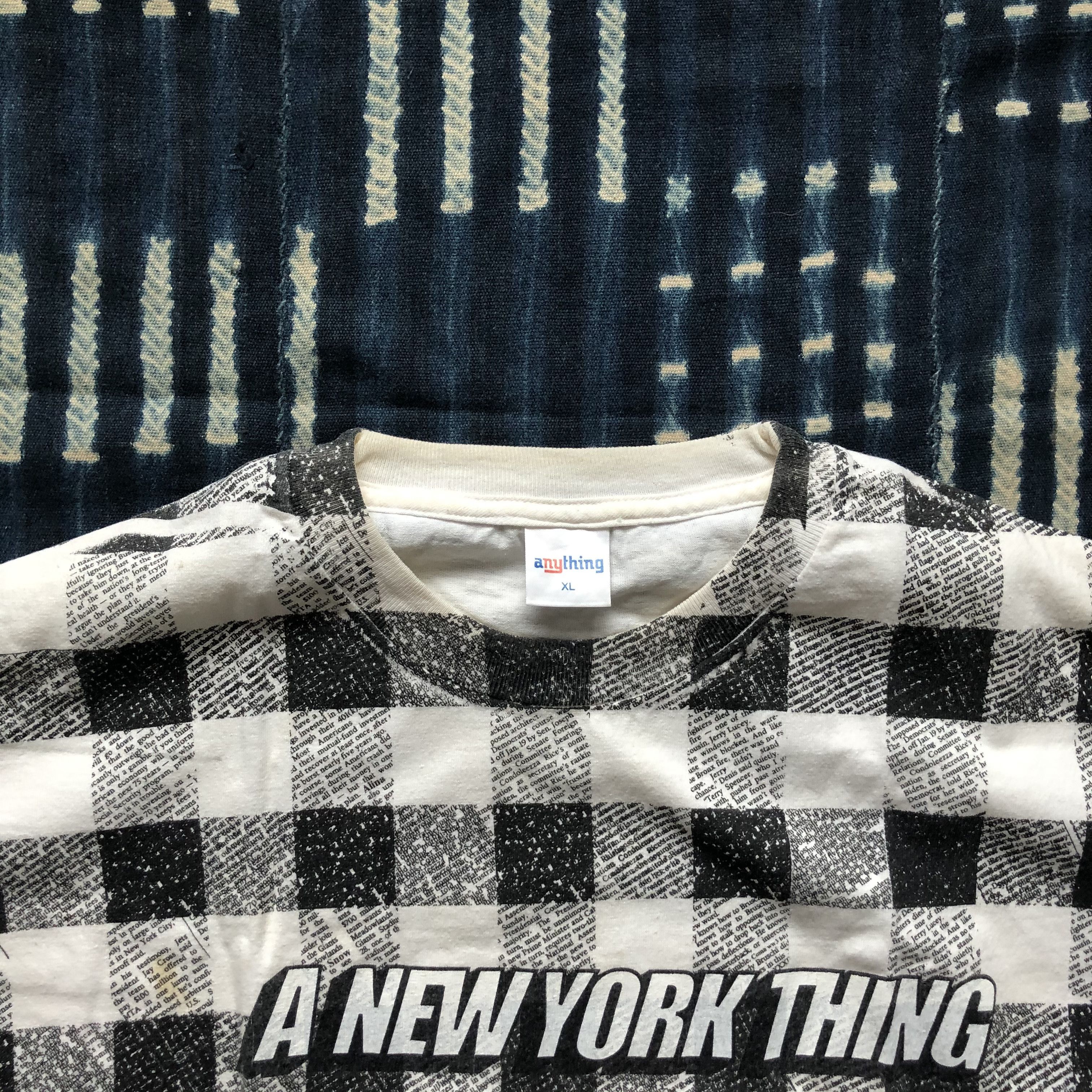 aNYthing aNYthing Newyork Archive News paper t-shirt XL Size US XL / EU 56 / 4 - 4 Thumbnail