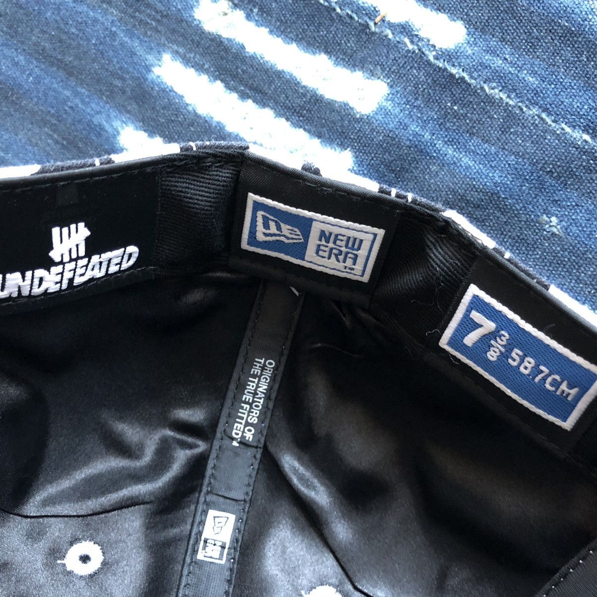 New Era × Undefeated Undefeated Monogram New Era Cap 3/8 7 Size ONE SIZE - 6 Thumbnail
