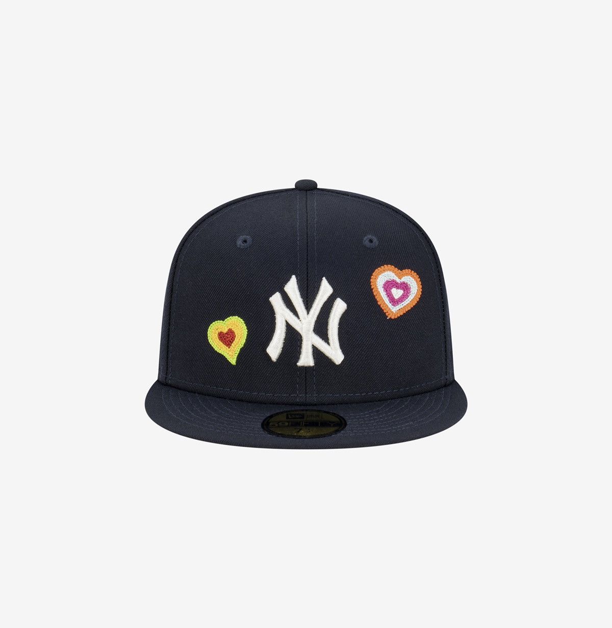 Hat Club × New Era × New York Yankees New Era Yankees 5950 Chain Heart Fitted Hat Size ONE SIZE - 7 Thumbnail