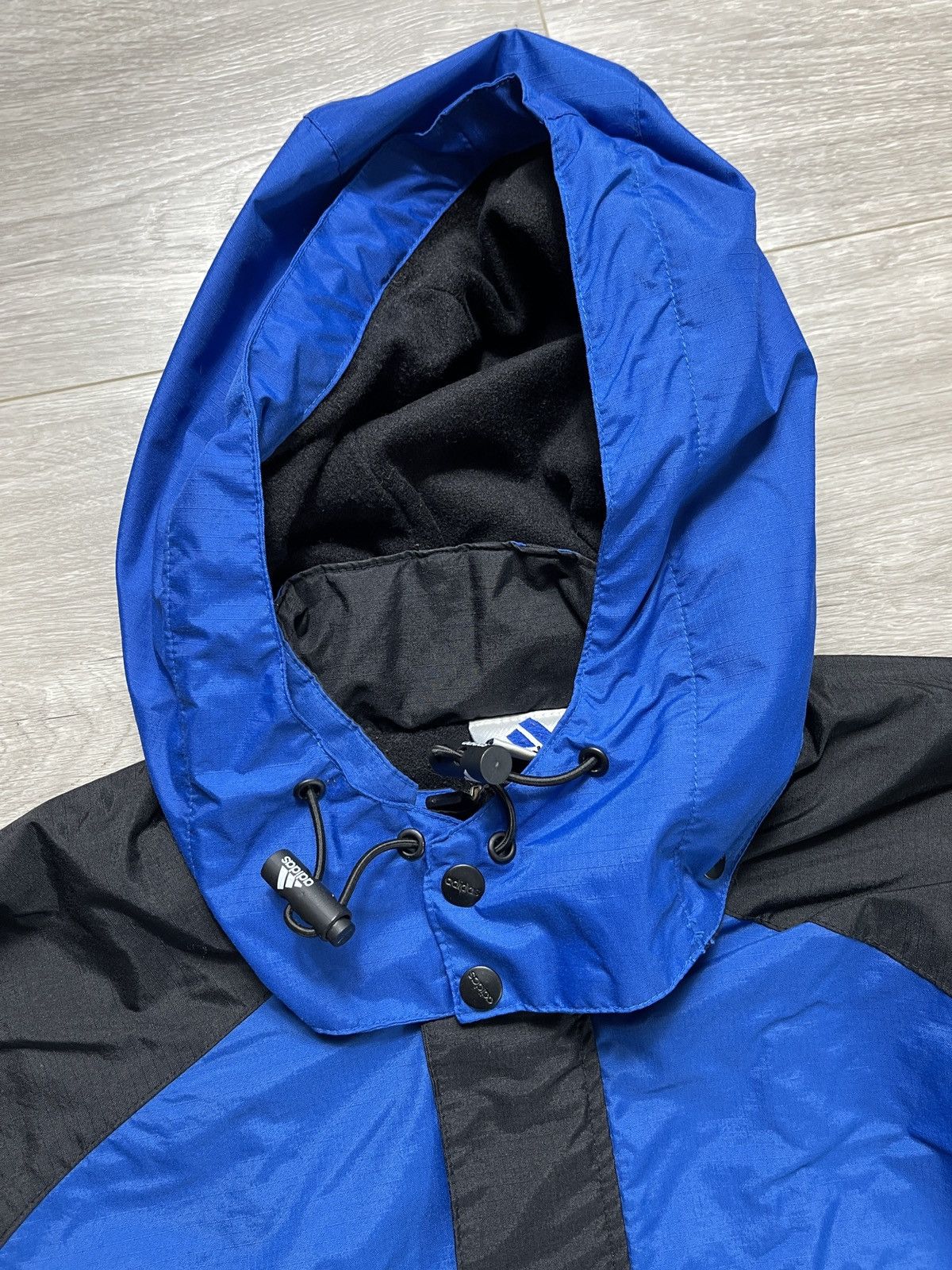 Adidas × Vintage Vintage 90s Bayern Munich Zip Up Sideline Jacket Rain XXL Size US XXL / EU 58 / 5 - 6 Thumbnail