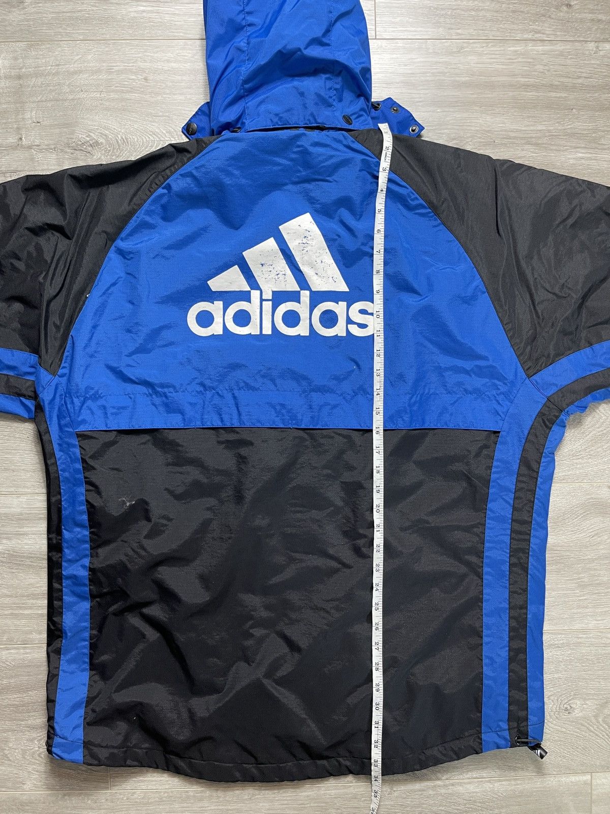 Adidas × Vintage Vintage 90s Bayern Munich Zip Up Sideline Jacket Rain XXL Size US XXL / EU 58 / 5 - 10 Thumbnail