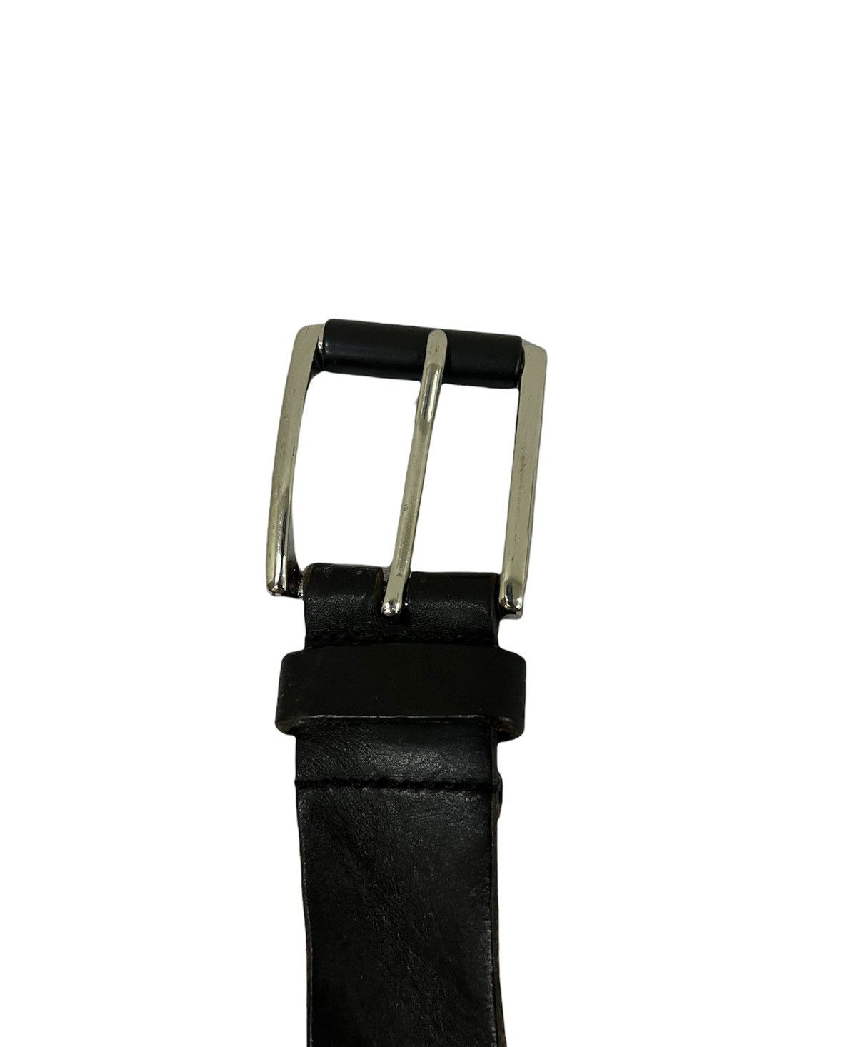 Gap Vintage Gap Solid Brass Leather Buckle Belt Size ONE SIZE - 2 Thumbnail