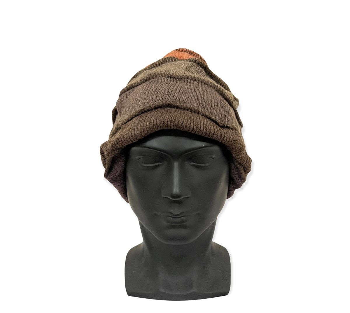 Vintage Vintage Patchwork Design Beanie Hat Size ONE SIZE - 2 Thumbnail
