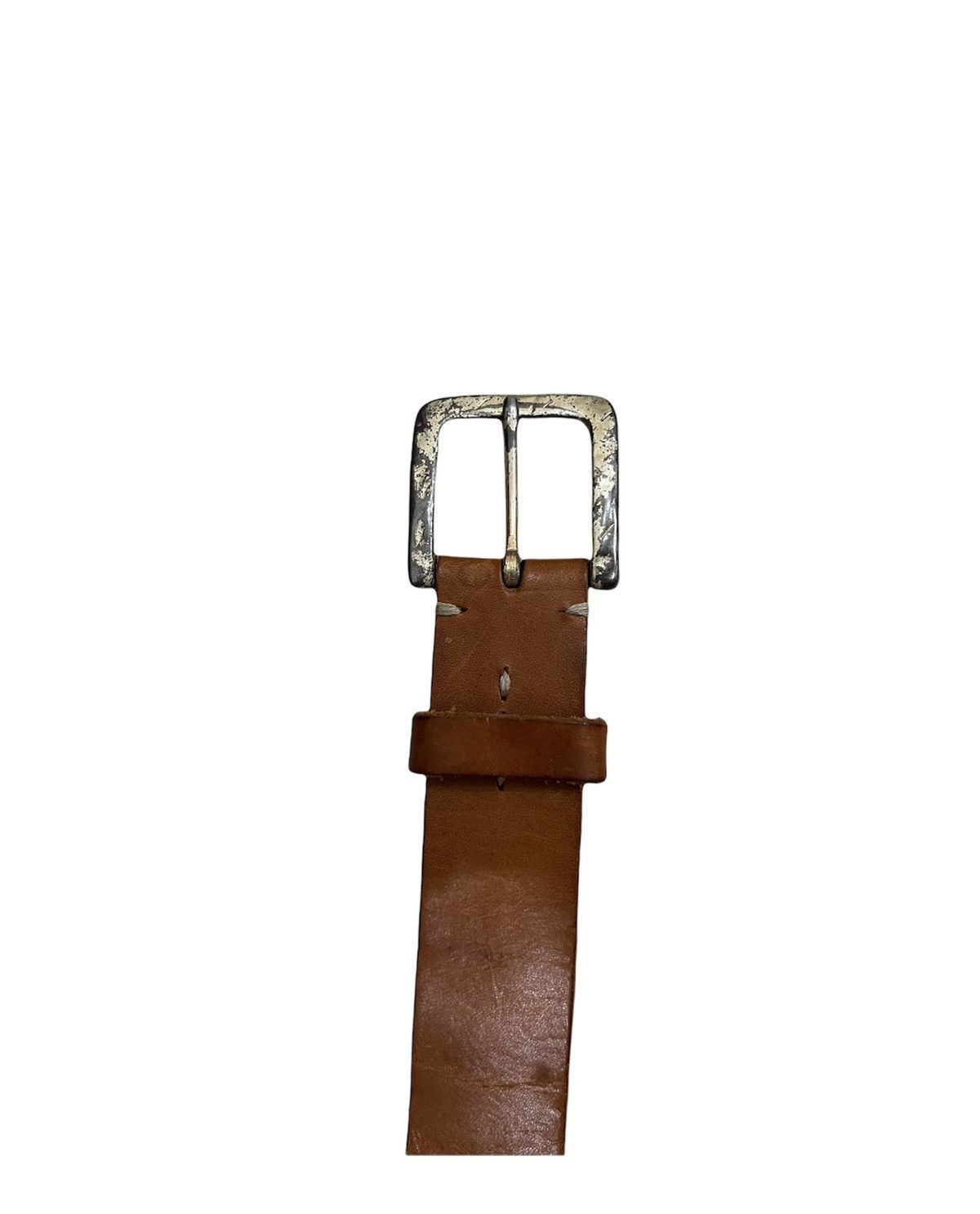 Leather × Other × Vintage vintage Leather Buckle Belt Size ONE SIZE - 2 Thumbnail