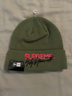 Supreme x Yohji Yamamoto Knitted Beanie - Black