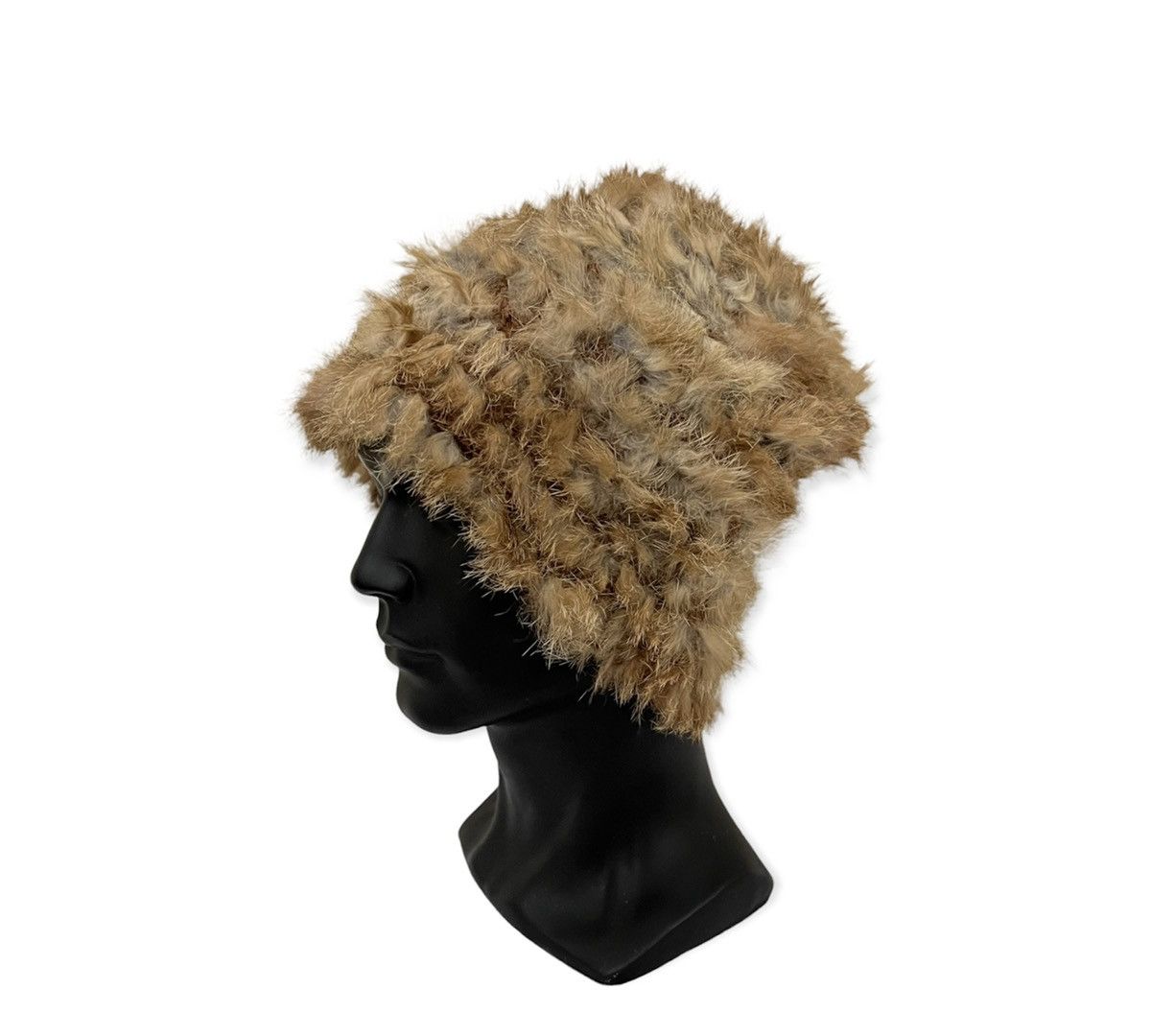 Vintage Vintage Fur Beanie Hat Size ONE SIZE - 2 Thumbnail