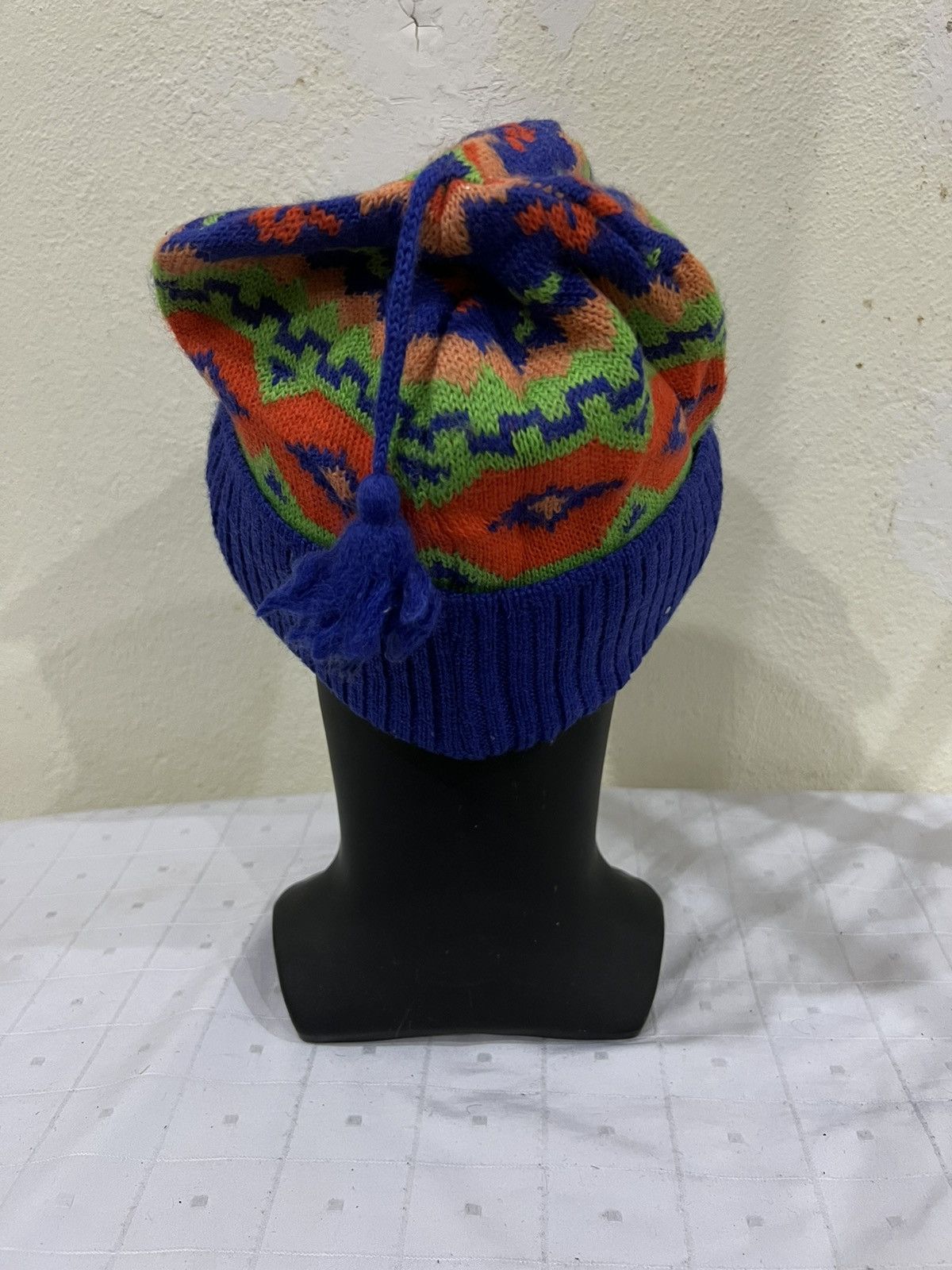 Vintage Japanese brand Skateboard Style Beanie Hat Size ONE SIZE - 4 Thumbnail