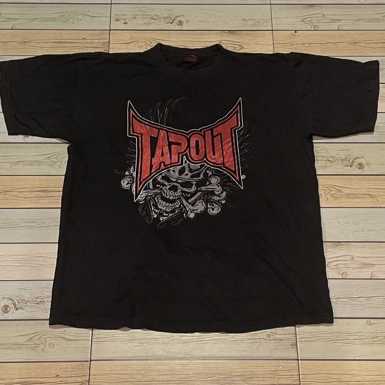 Affliction × UFC Vintage Y2K Tapout UFC Boxing Tee Size US XL / EU 56 / 4 - 1 Thumbnail