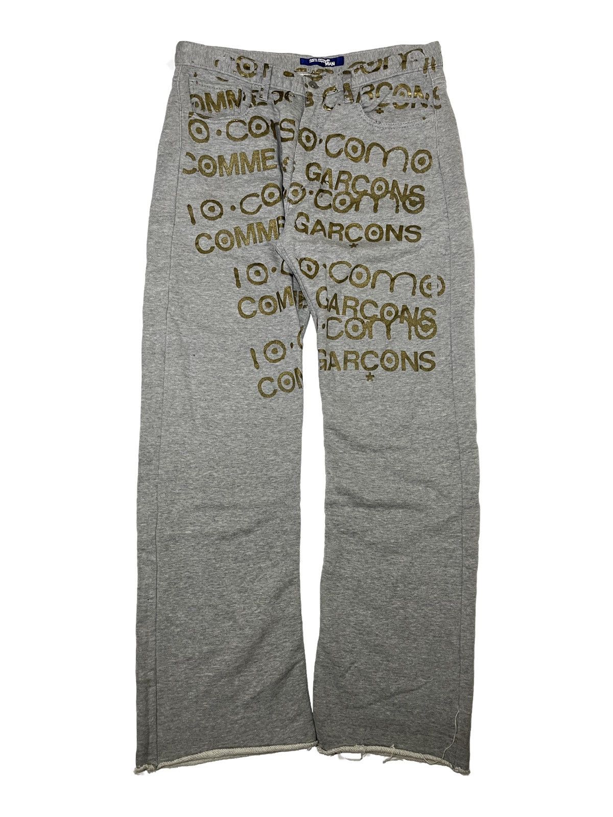 image of 10 Corso Como x Comme Des Garcons Ad2003 Junya Watanabe Corso Como Hand Painted Graffiti Pants in G