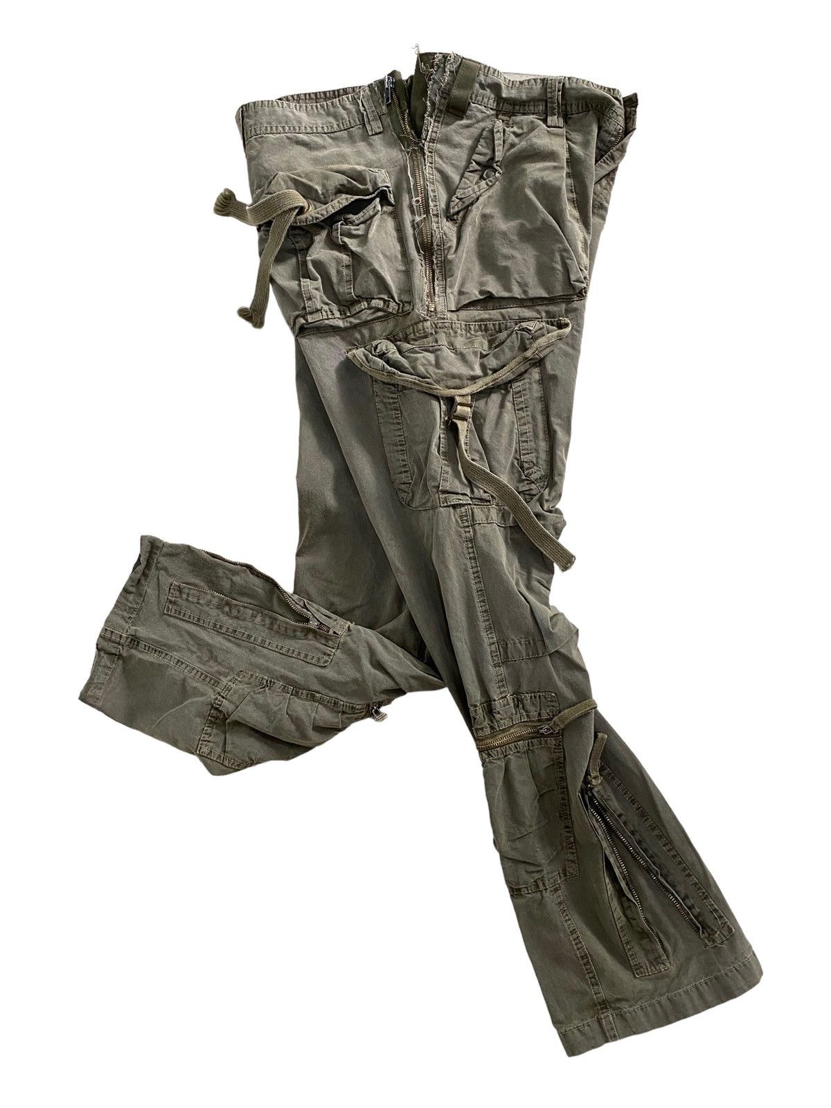 Hysteric Glamour 🇯🇵 GROSSO tactical multipocket Pants Military design Size US 32 / EU 48 - 2 Thumbnail
