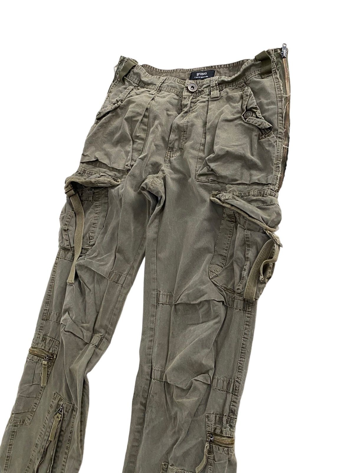 Hysteric Glamour 🇯🇵 GROSSO tactical multipocket Pants Military design Size US 32 / EU 48 - 8 Thumbnail